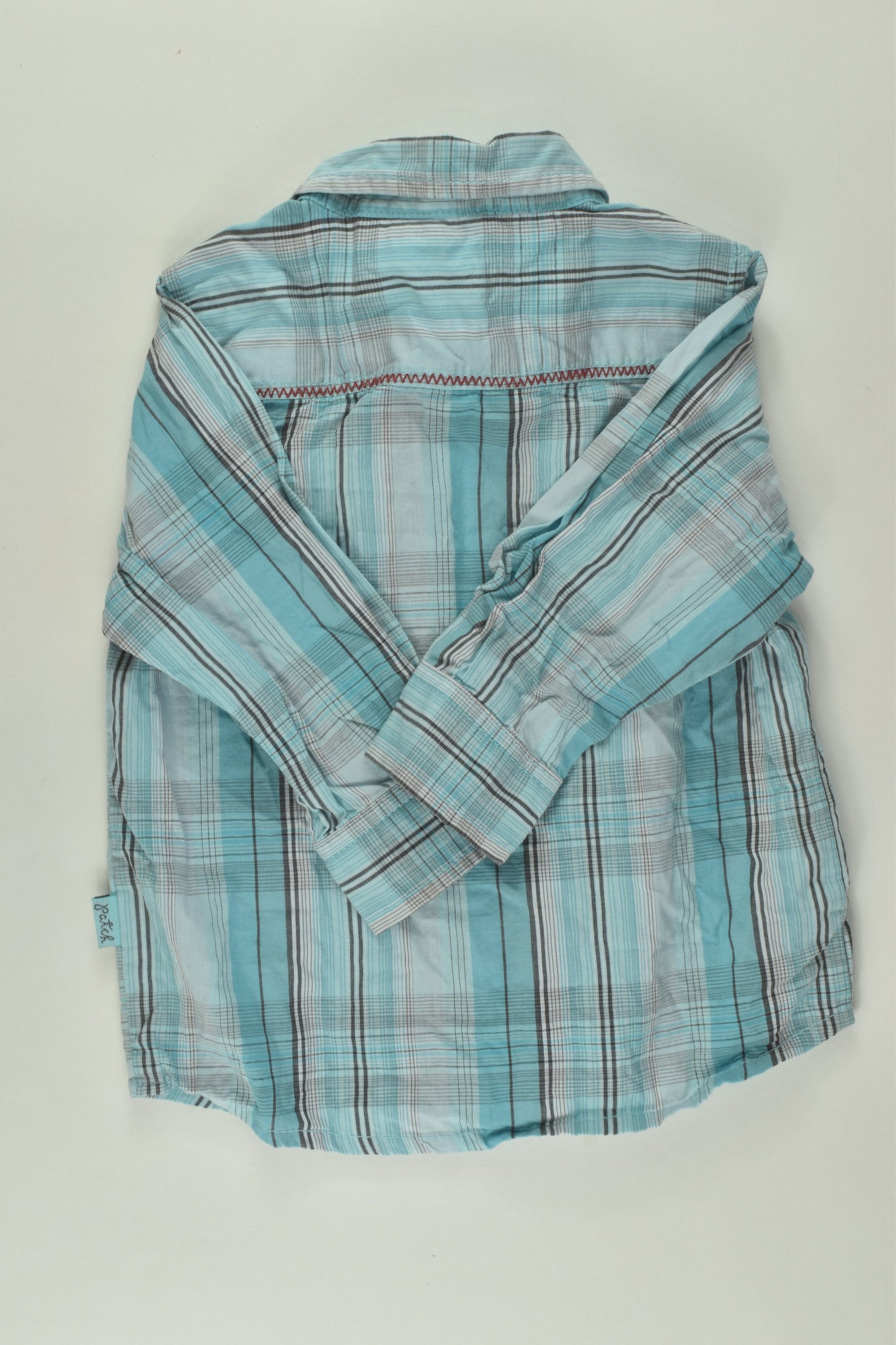 Pumpkin Patch Size 1 Checked Shirt