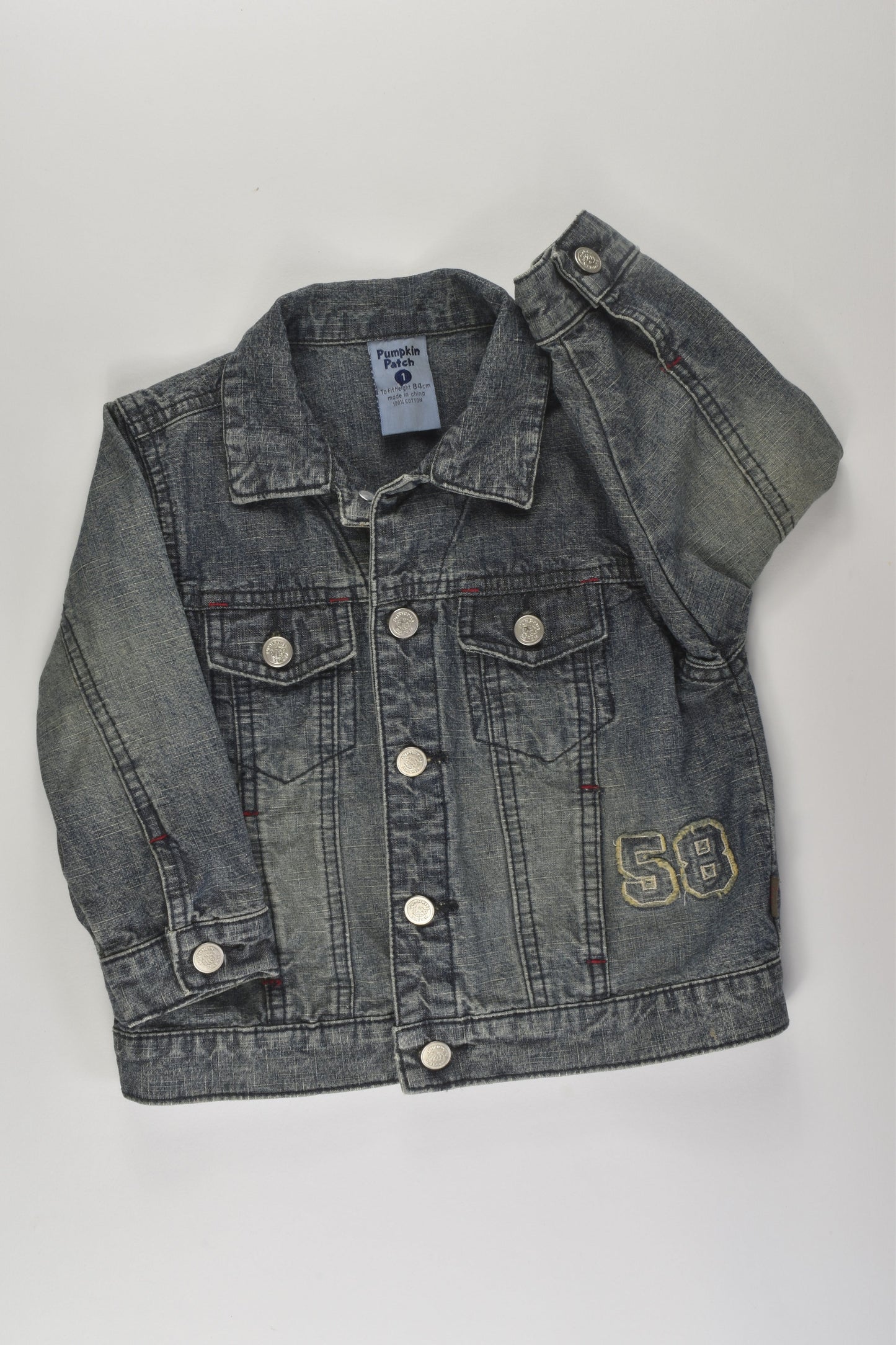 Pumpkin Patch Size 1 Denim Jacket