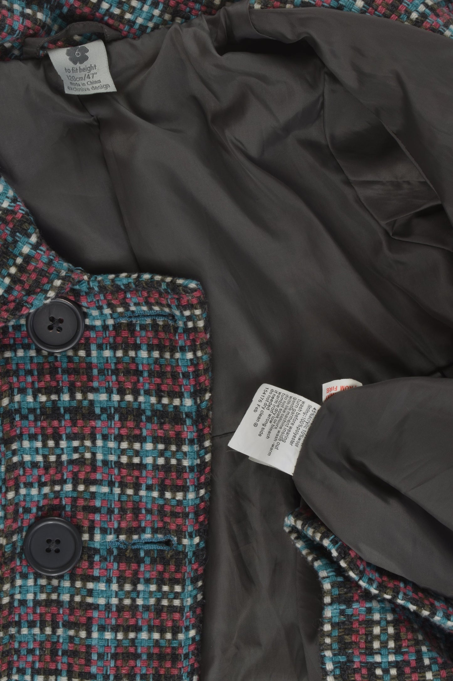 Pumpkin Patch Size 6 Wool Blend Jacket