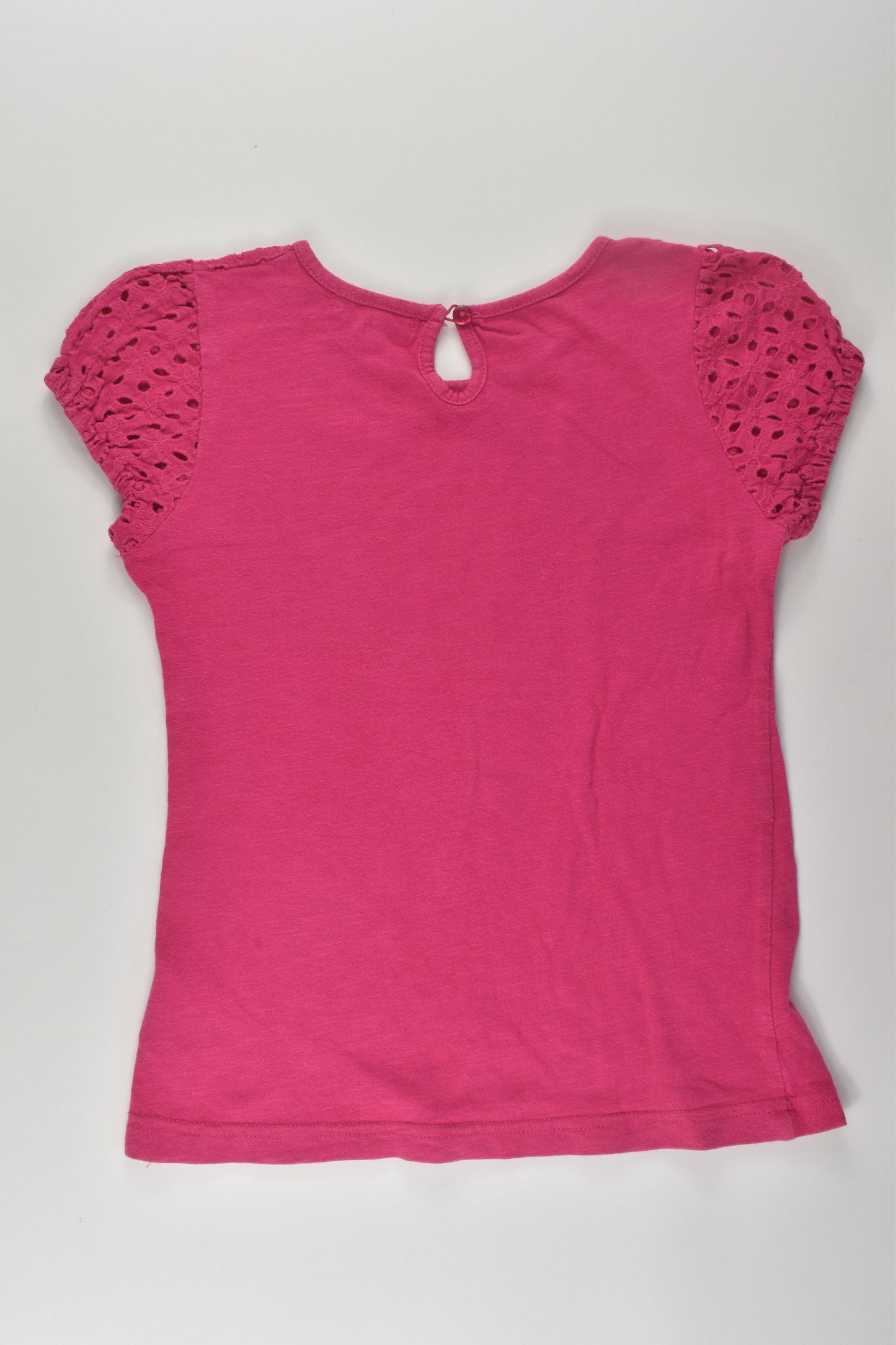 Pumpkin Patch Size 7 Lace Sleeve T-shirt