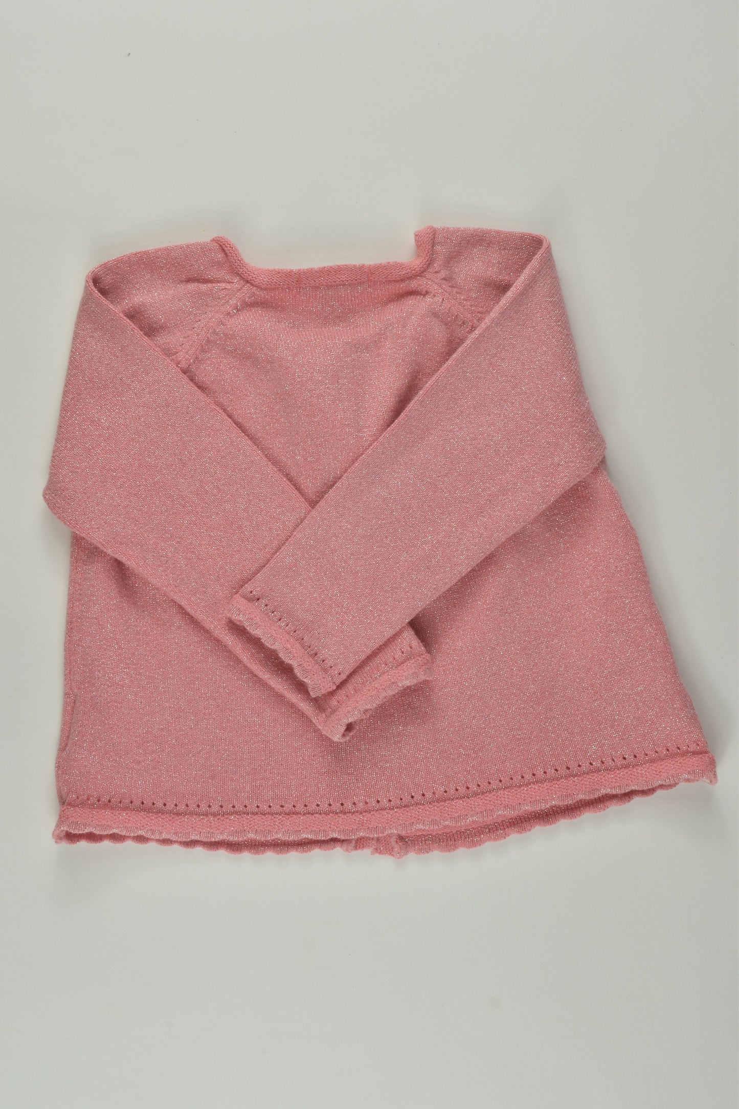 Purebaby Size 1 Metallic Cardigan