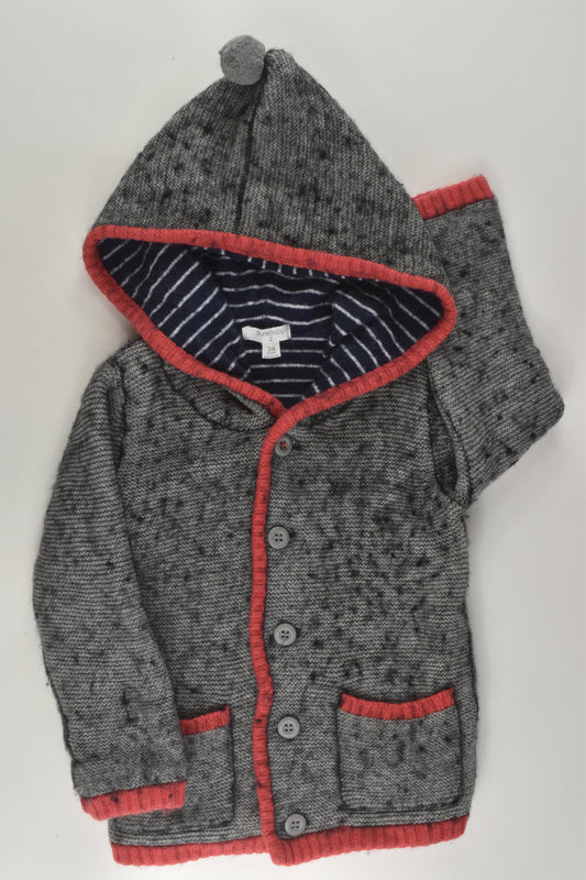 Purebaby Size 2 Wool Blend Knit Jumper