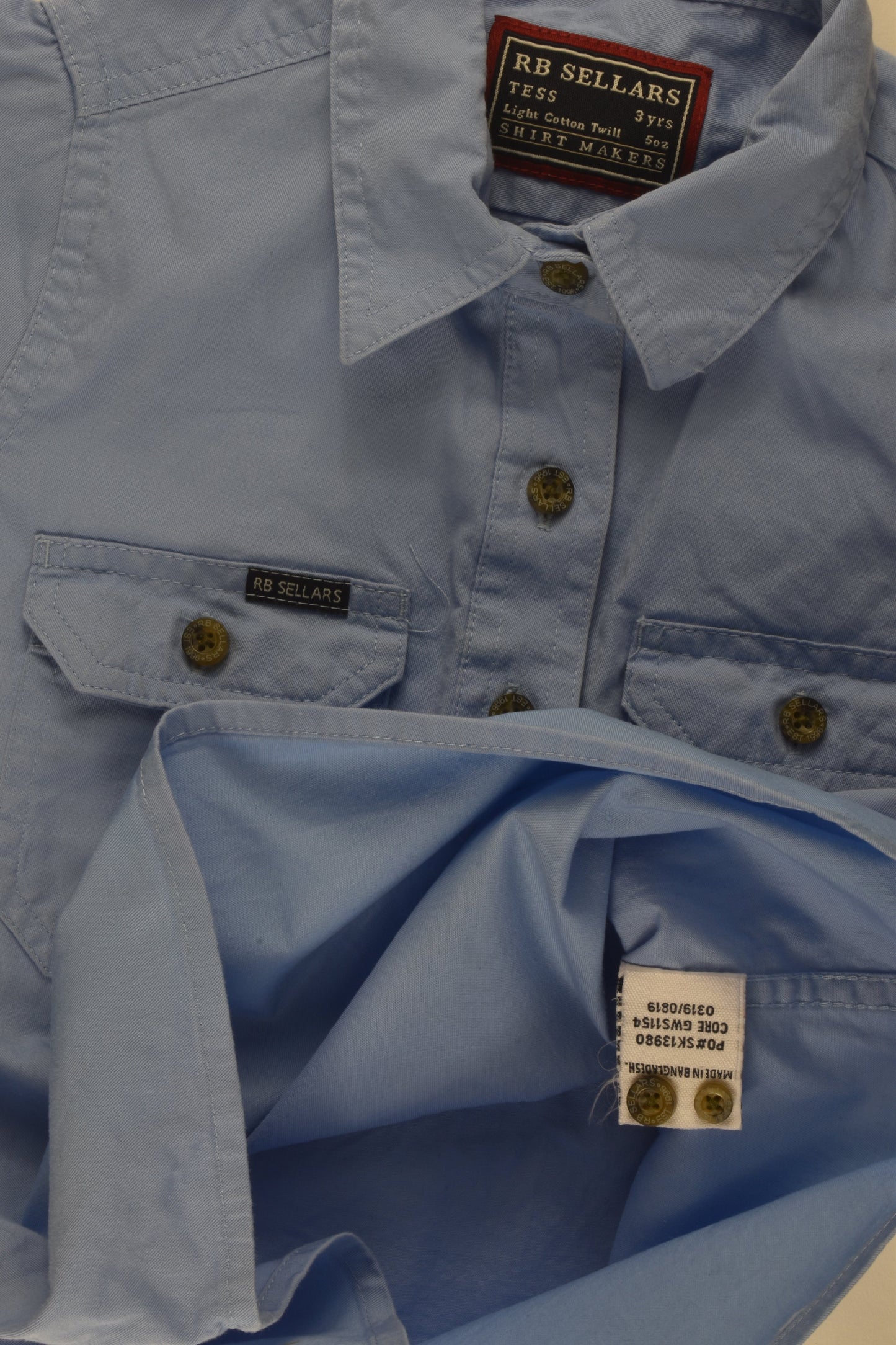 RB Sellars Size 3 Shirt