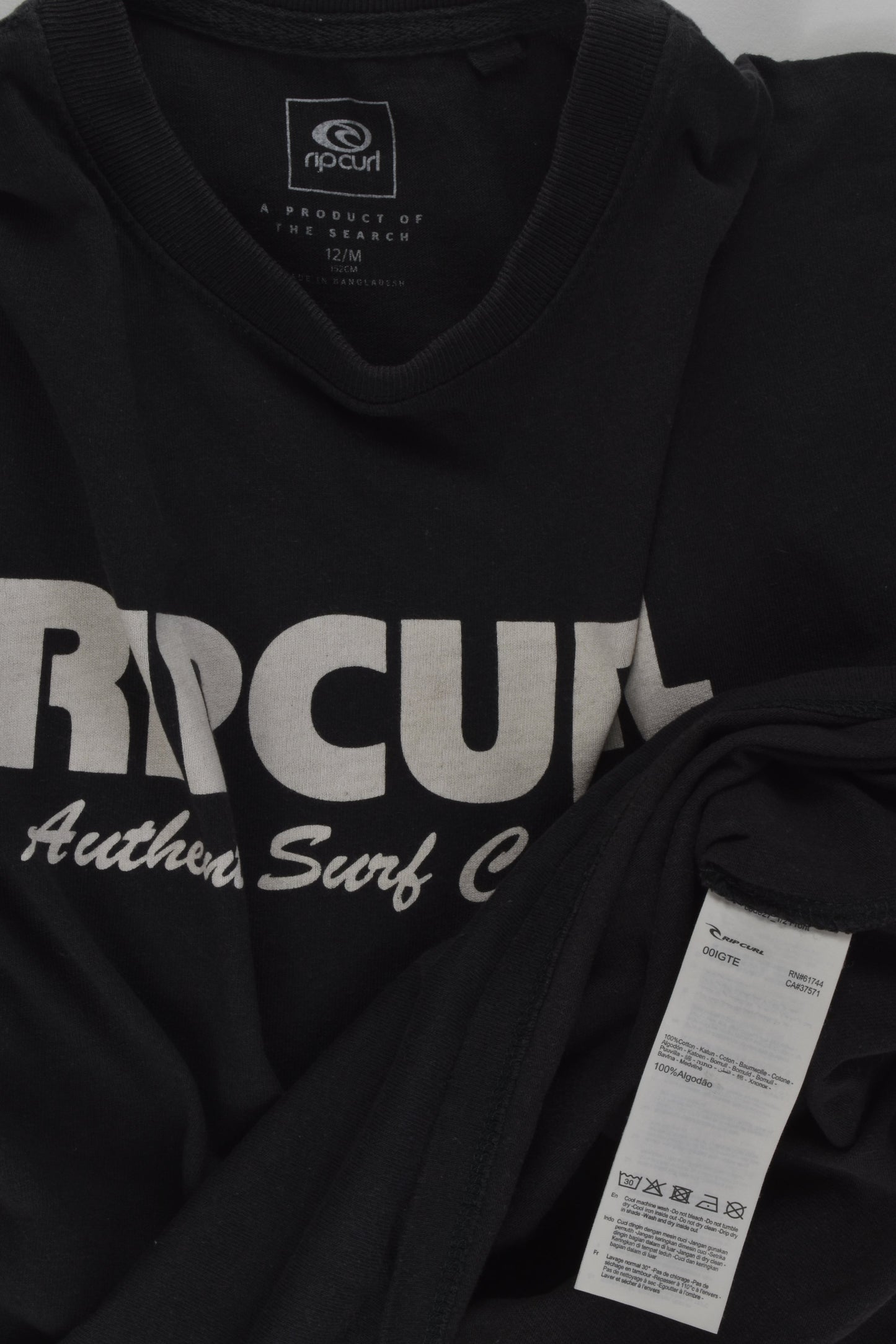Rip Curl Size 12 T-shirt