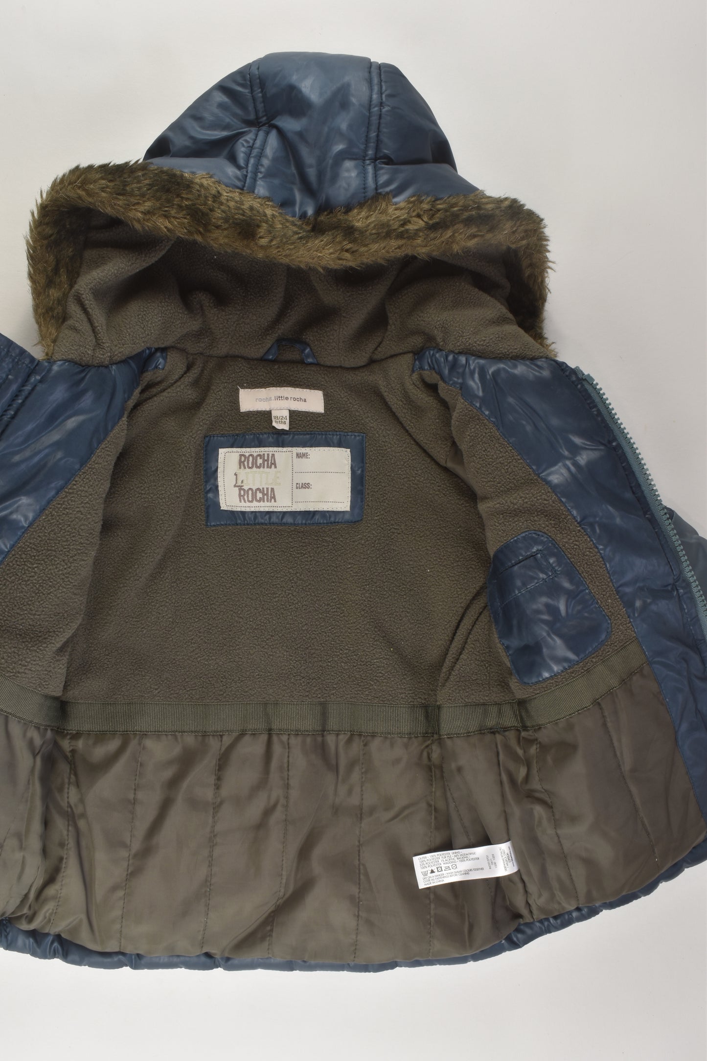 Rocha Little Rocha Size 1-2 Warm Winter Jacket