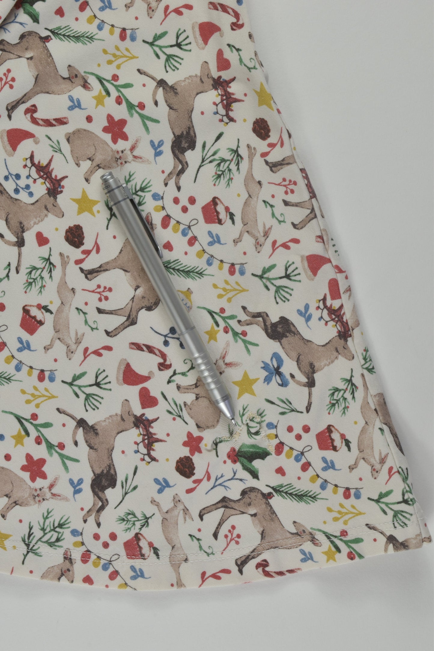 Rock Your Kid Size 7 Twirly Christmas Dress