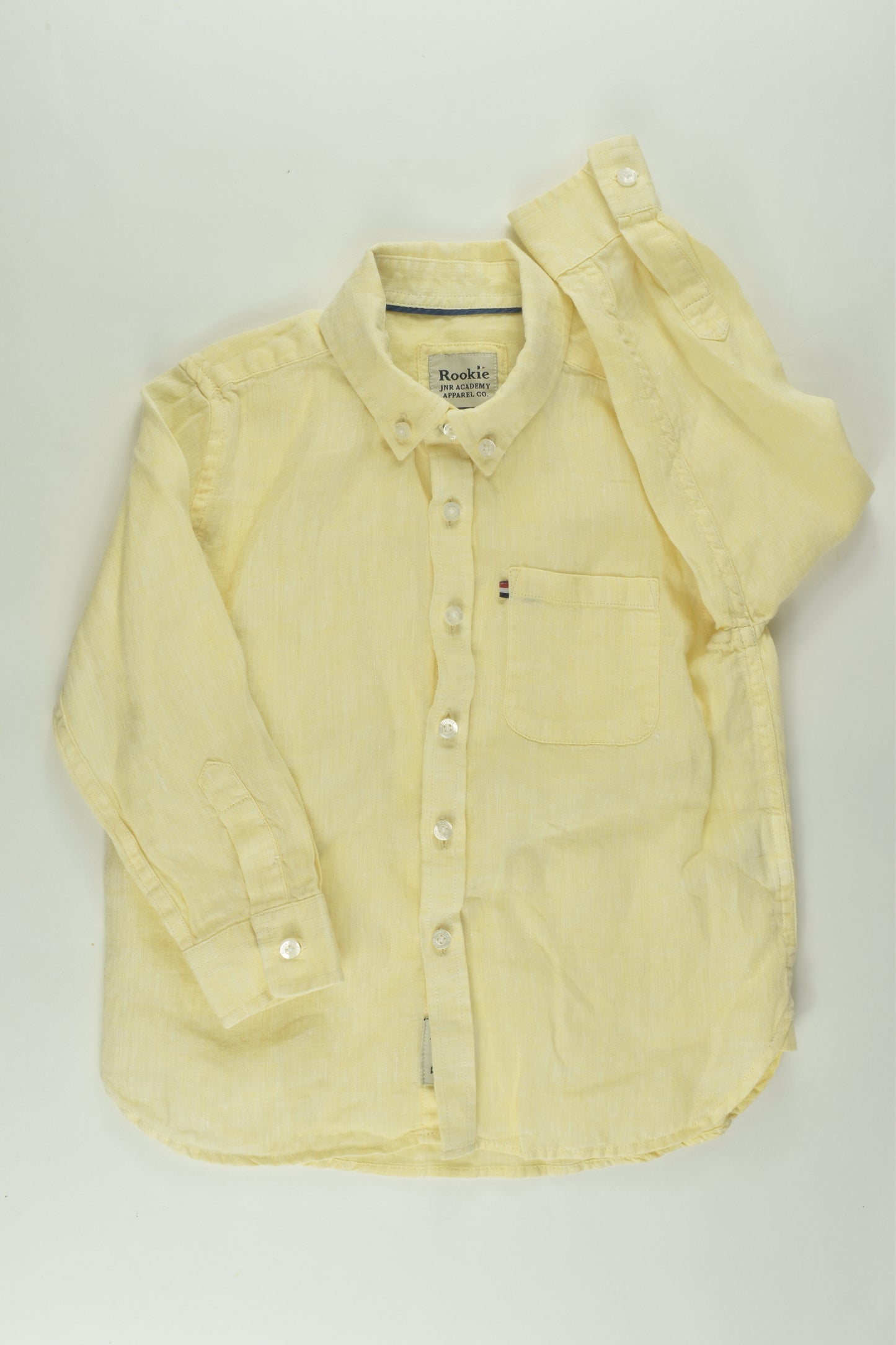 Rookie Size 4 Linen Button-up Shirt