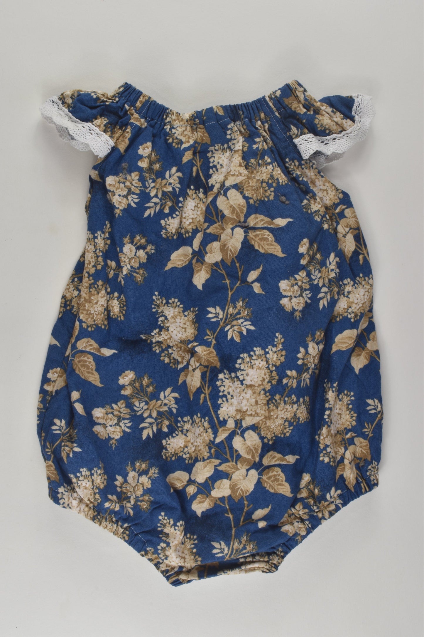 Ruby Owl Size 1 Floral Bubble Romper