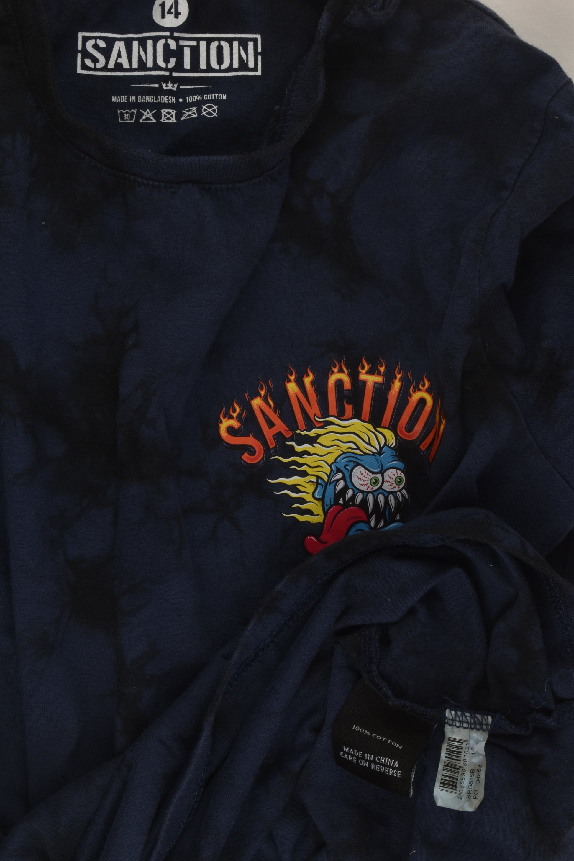 Sanction Size 14 Top