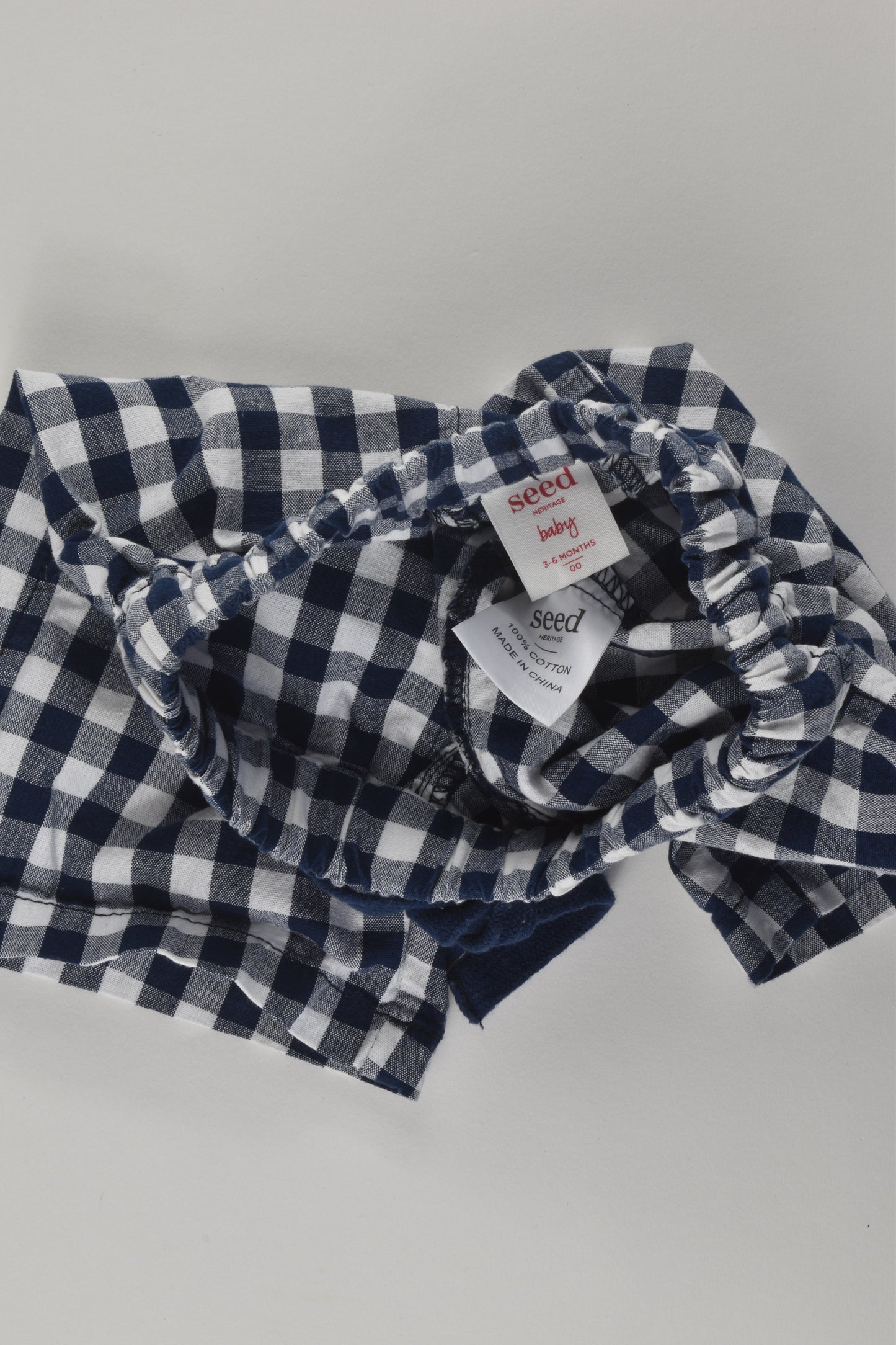 Seed Heritage Size 00 Checked Shorts