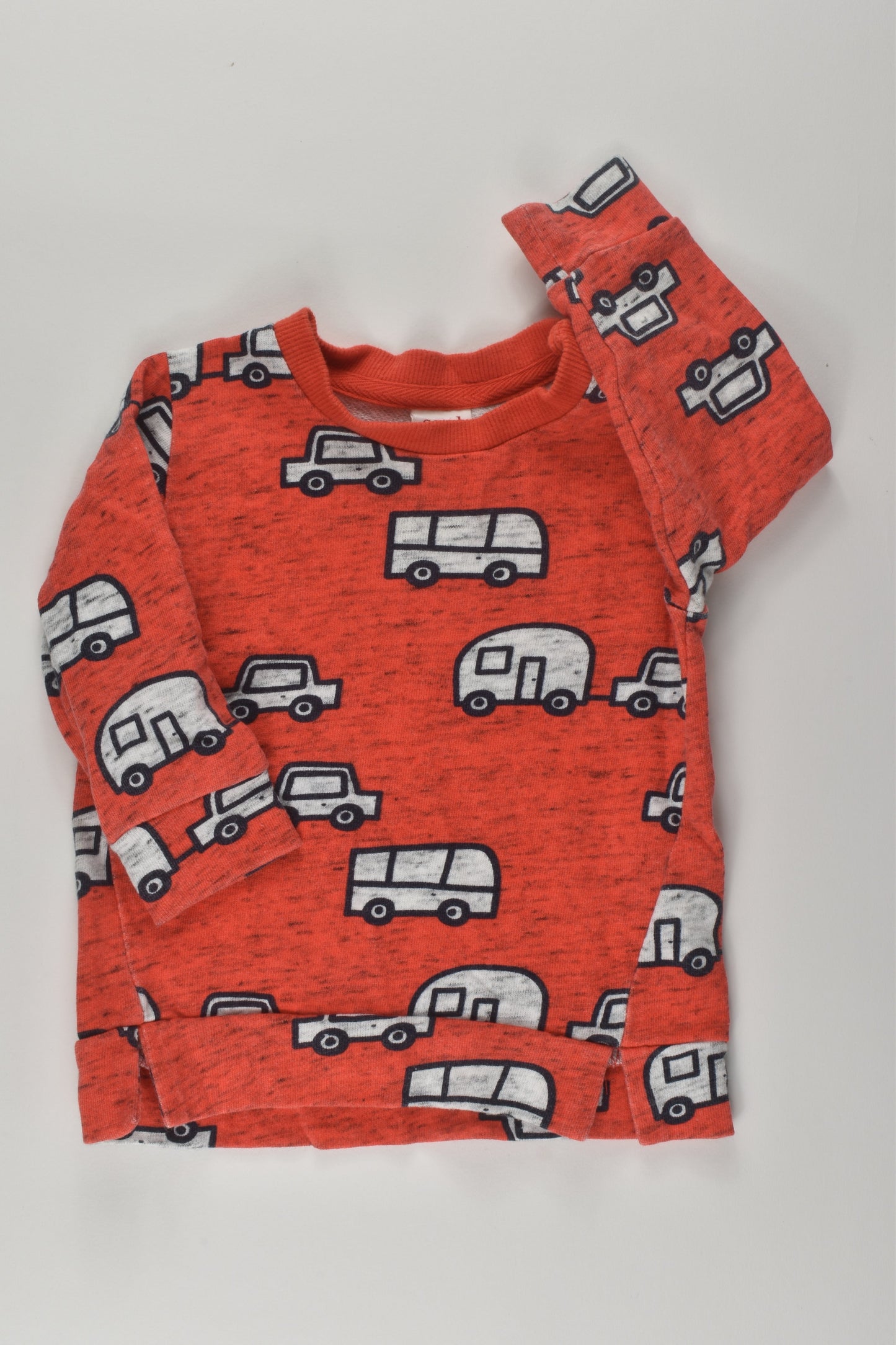 Seed Heritage Size 00 Vehicles Sweater