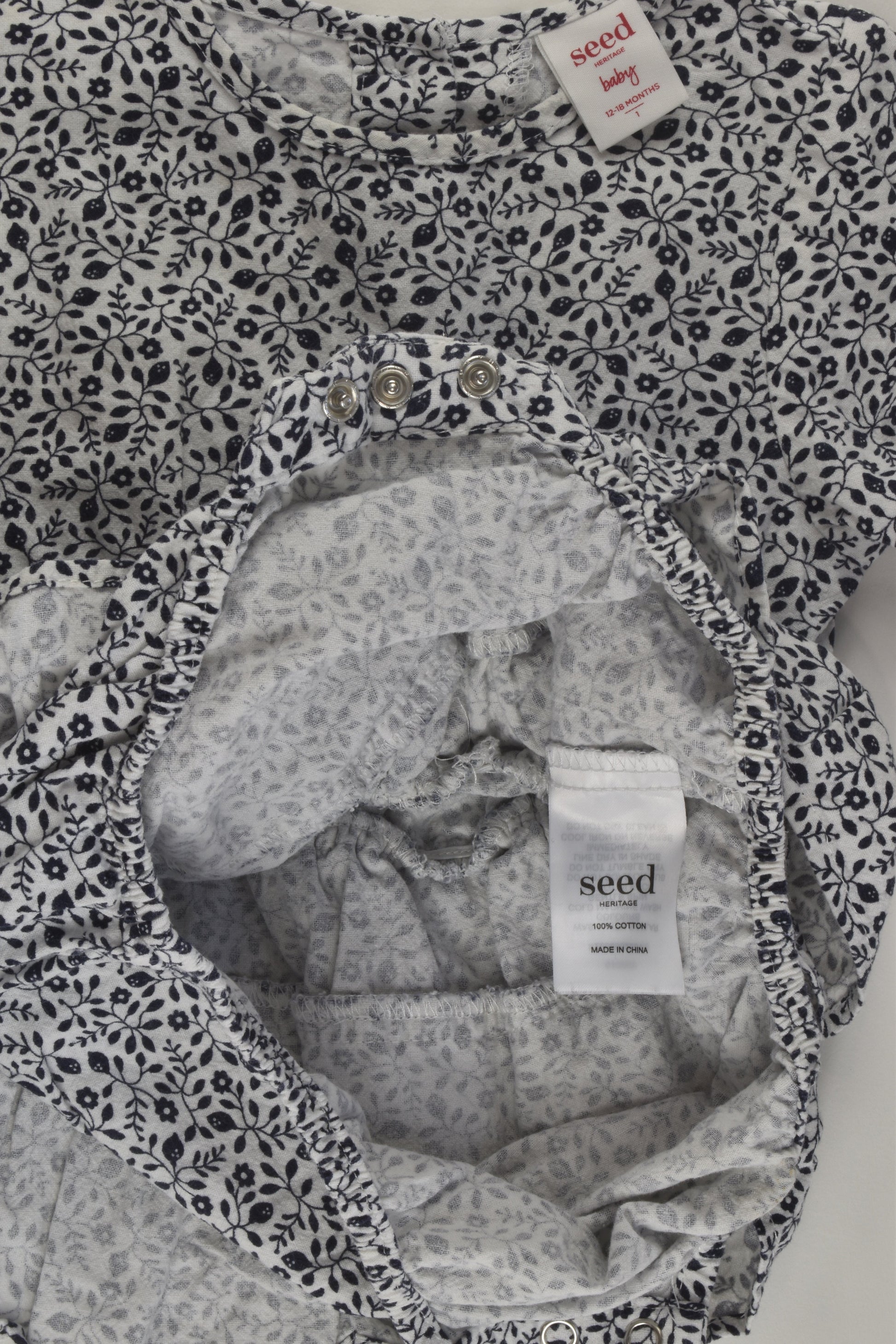 Seed Heritage Size 1 Linen-feel Outfit