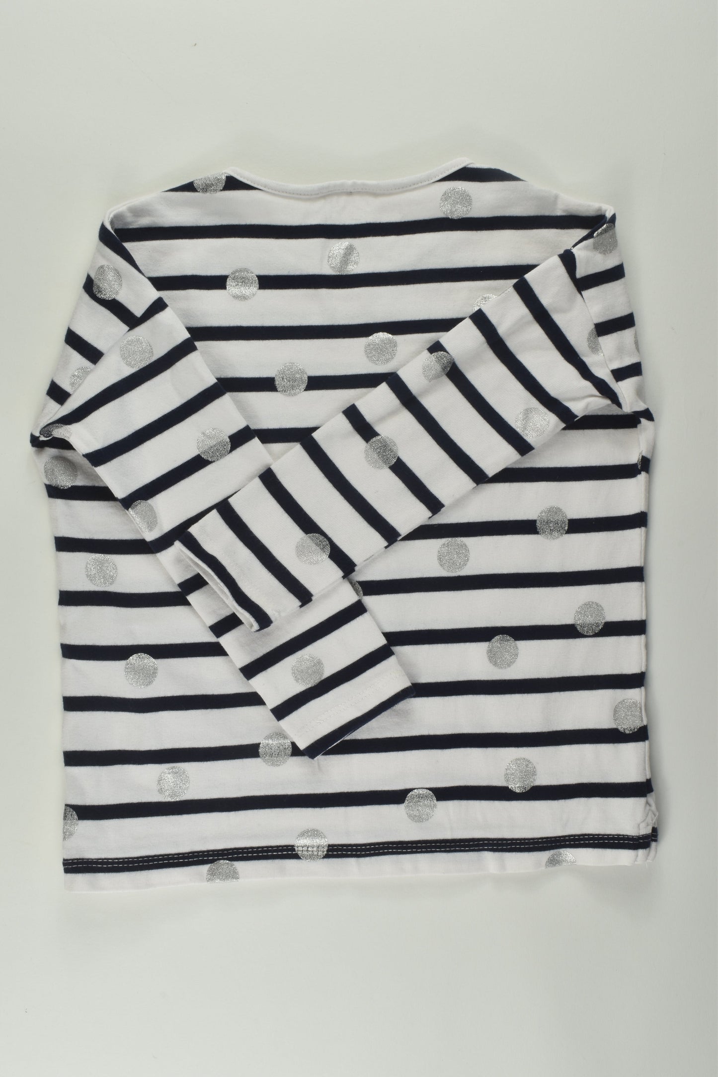 Seed Heritage Size 4 Dots and Stripes Top