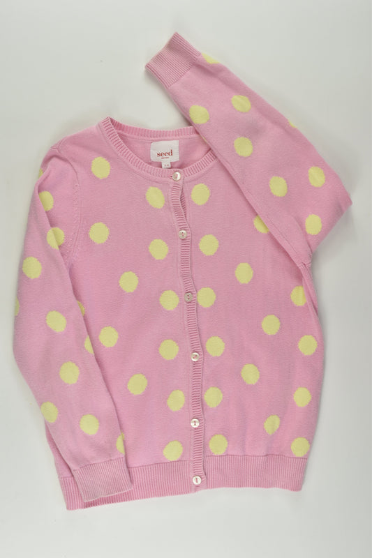 Seed Heritage Size 5-6 Polka Dots Cardigan