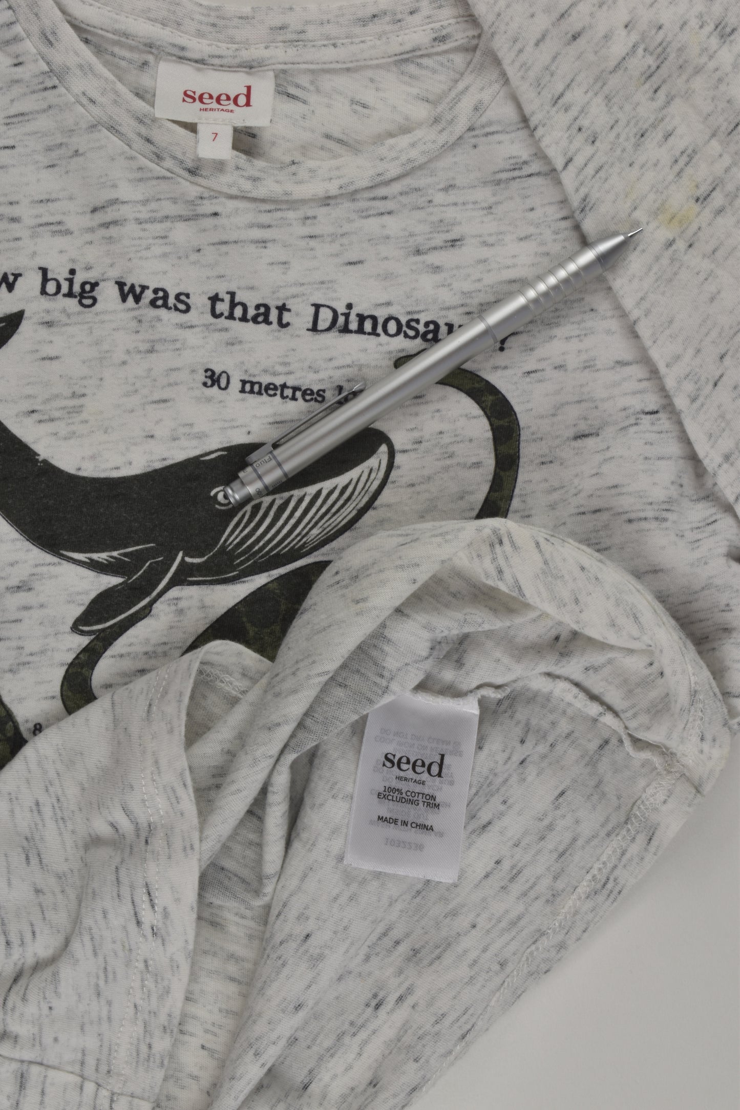 Seed Heritage Size 7 Dinosaur Top