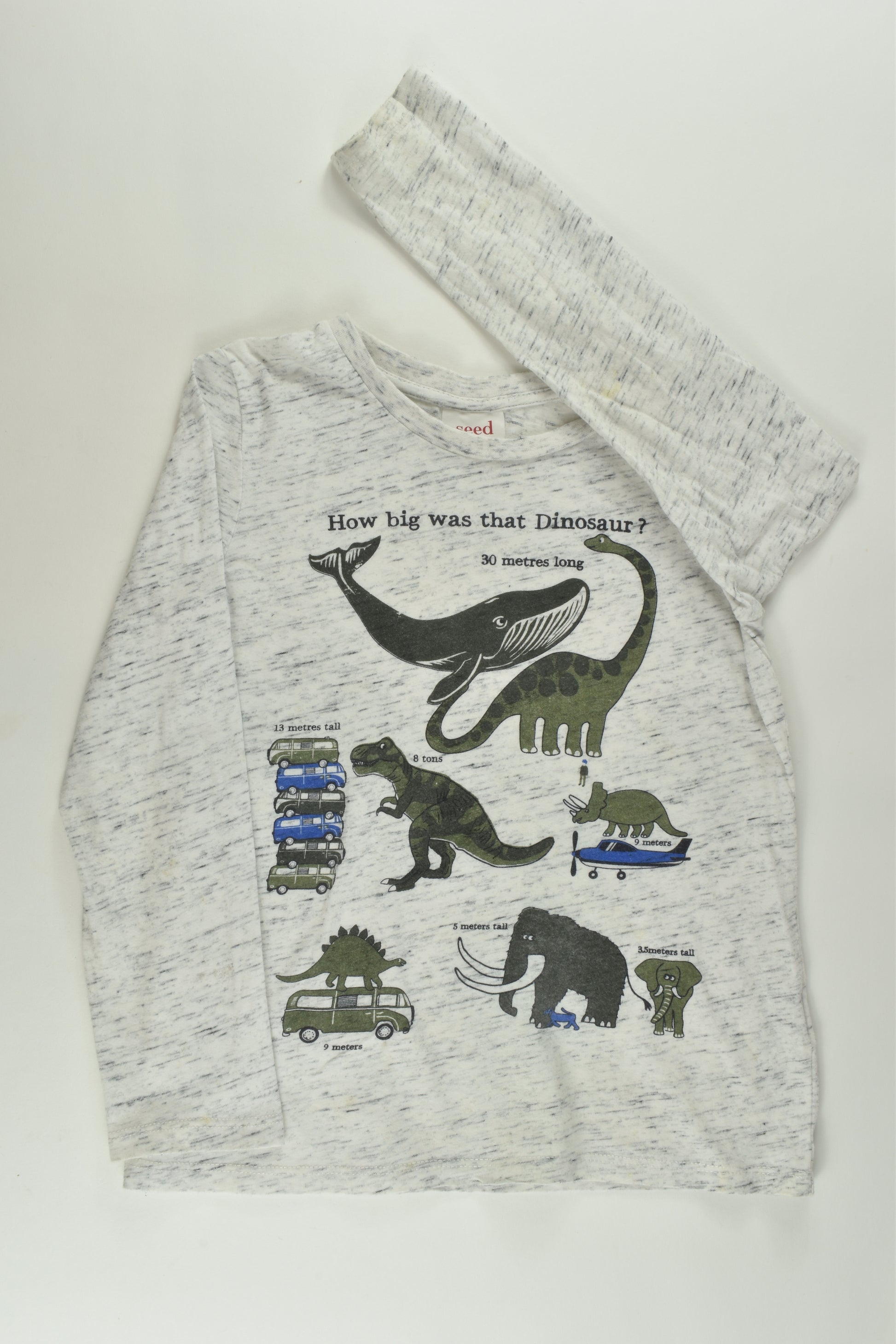 Seed Heritage Size 7 Dinosaur Top