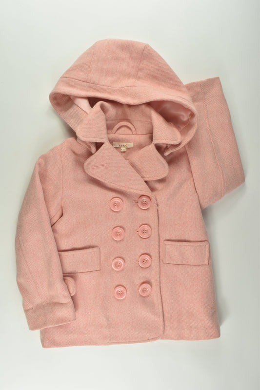 Seed Size 4-5 Wool Blend Jacket