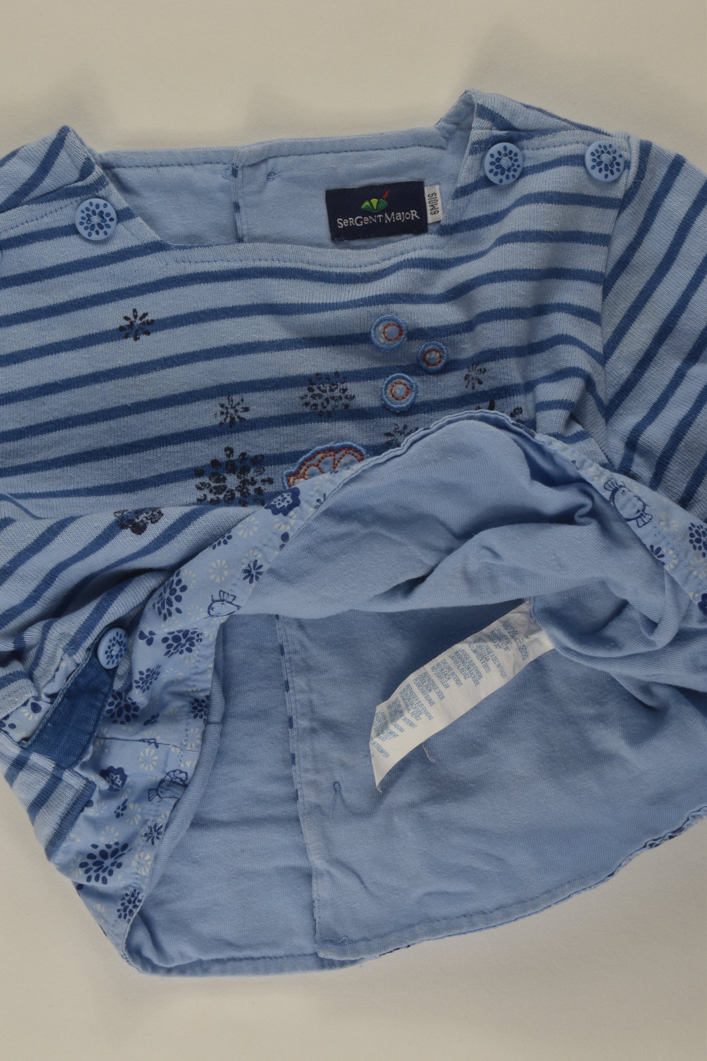 Sergent Major Size 00 Fish Sweater