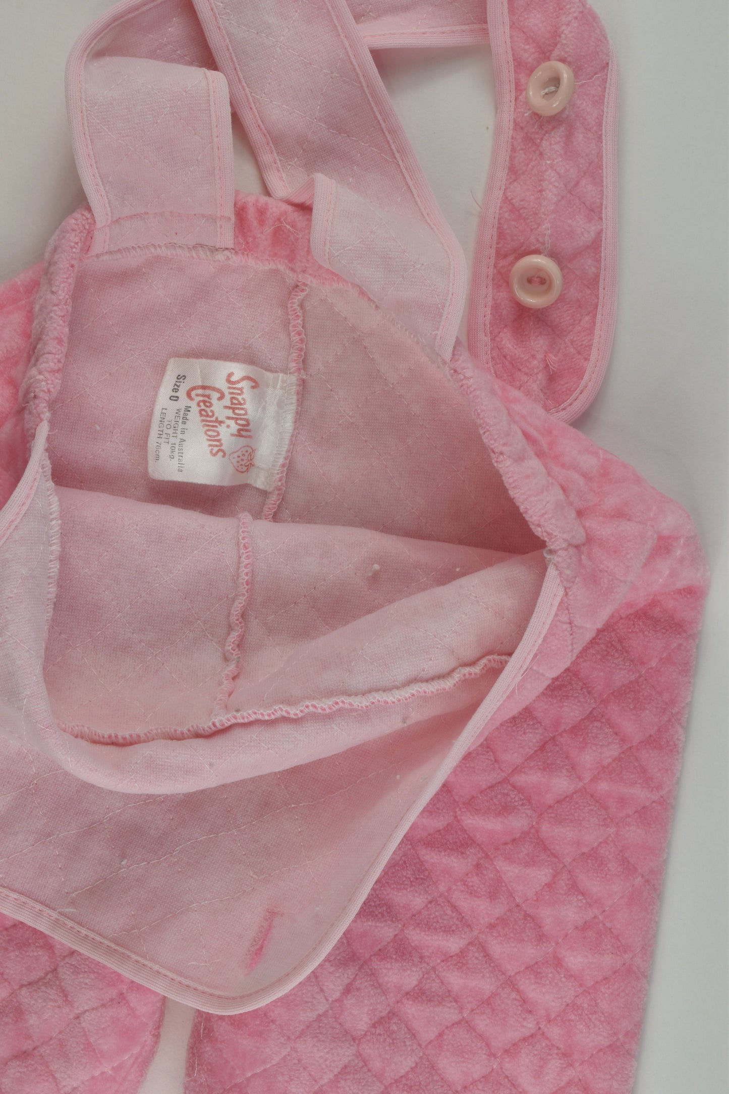 Snappy Creations Size 0 Vintage Overalls