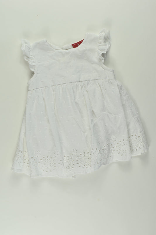 Sprout Size 000 Dress with Bodysuit Underneath