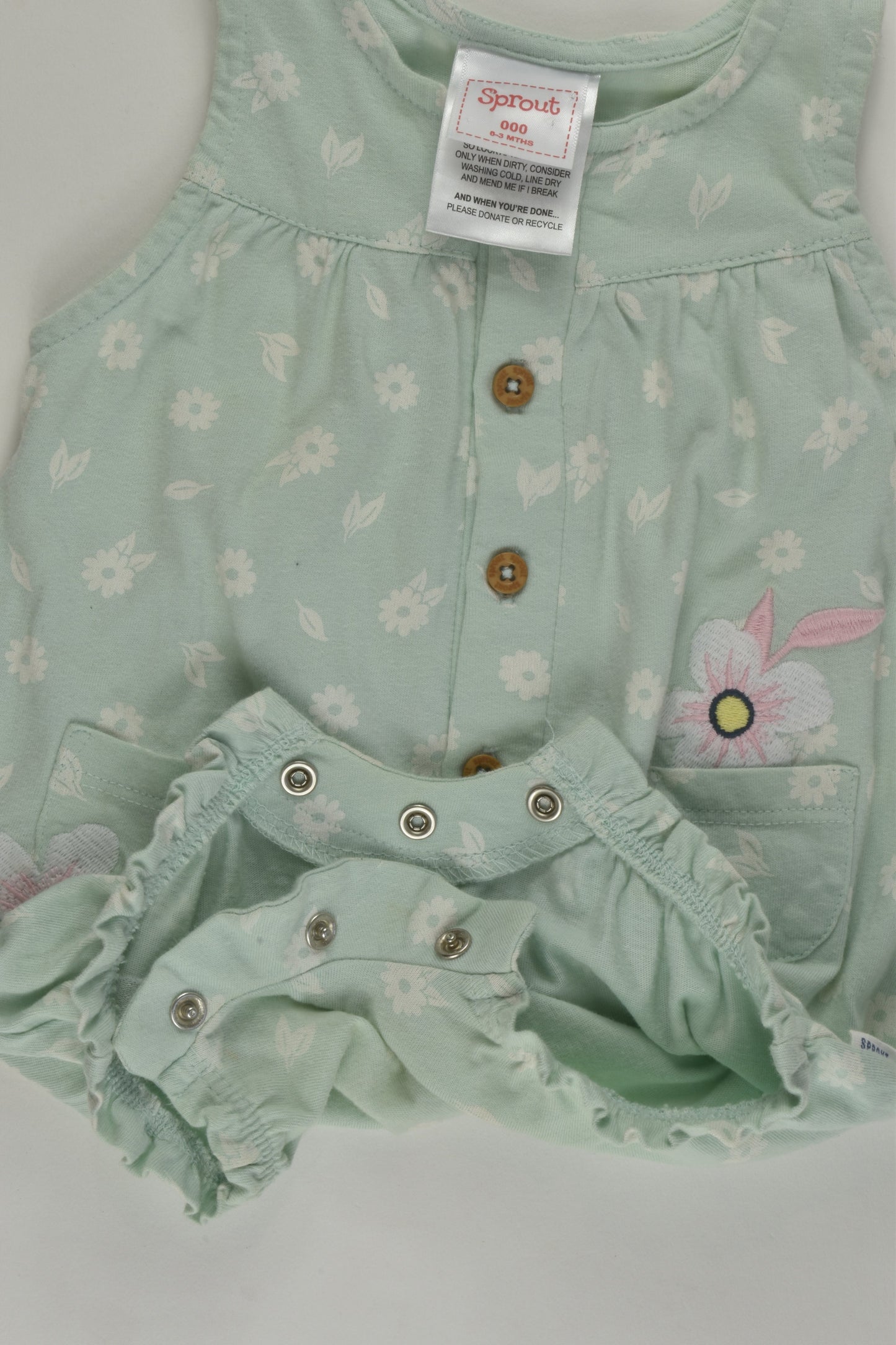 Sprout Size 000 Short Romper
