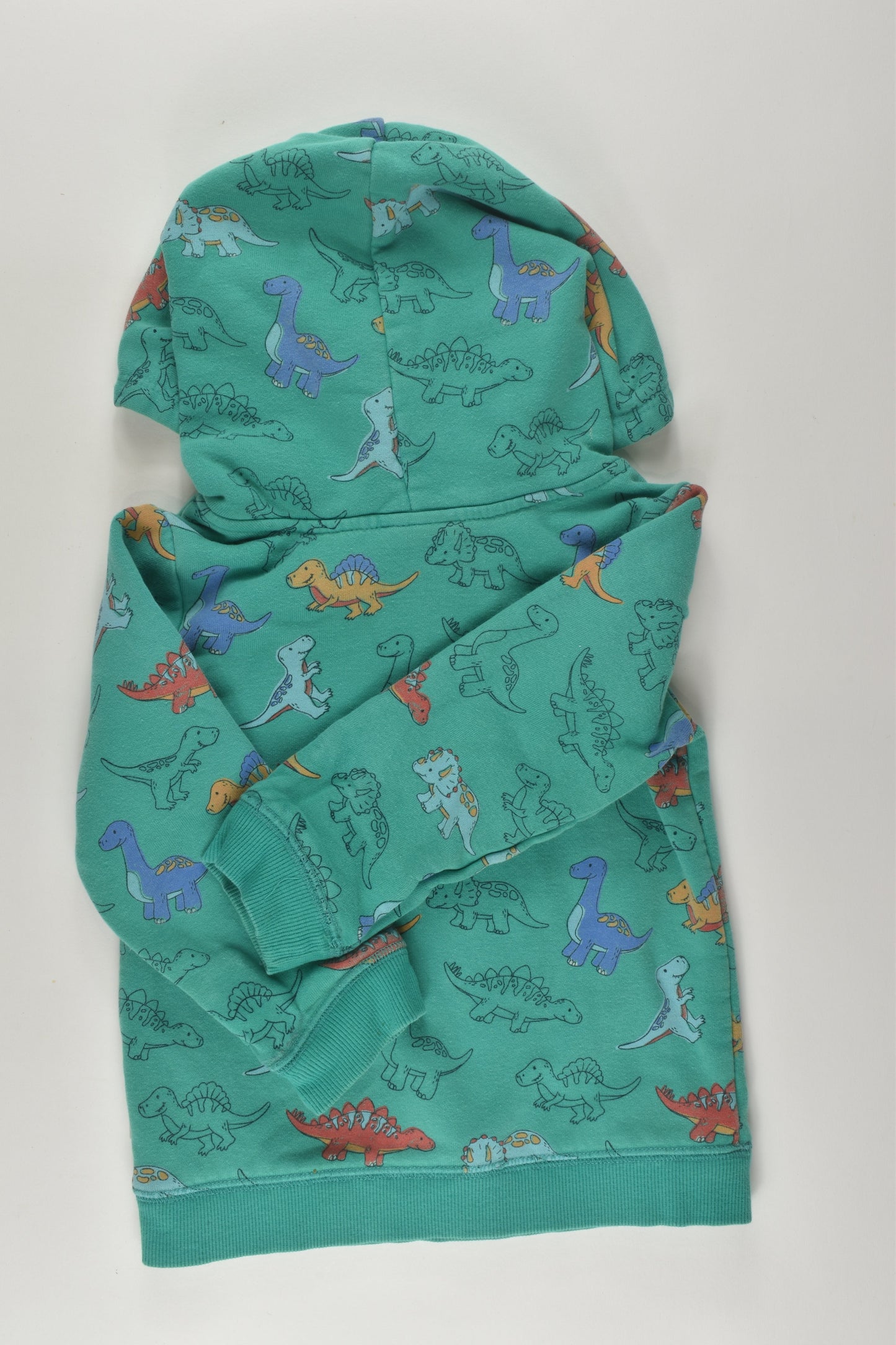 Sprout Size 2 Dinosaur Hooded Jumper
