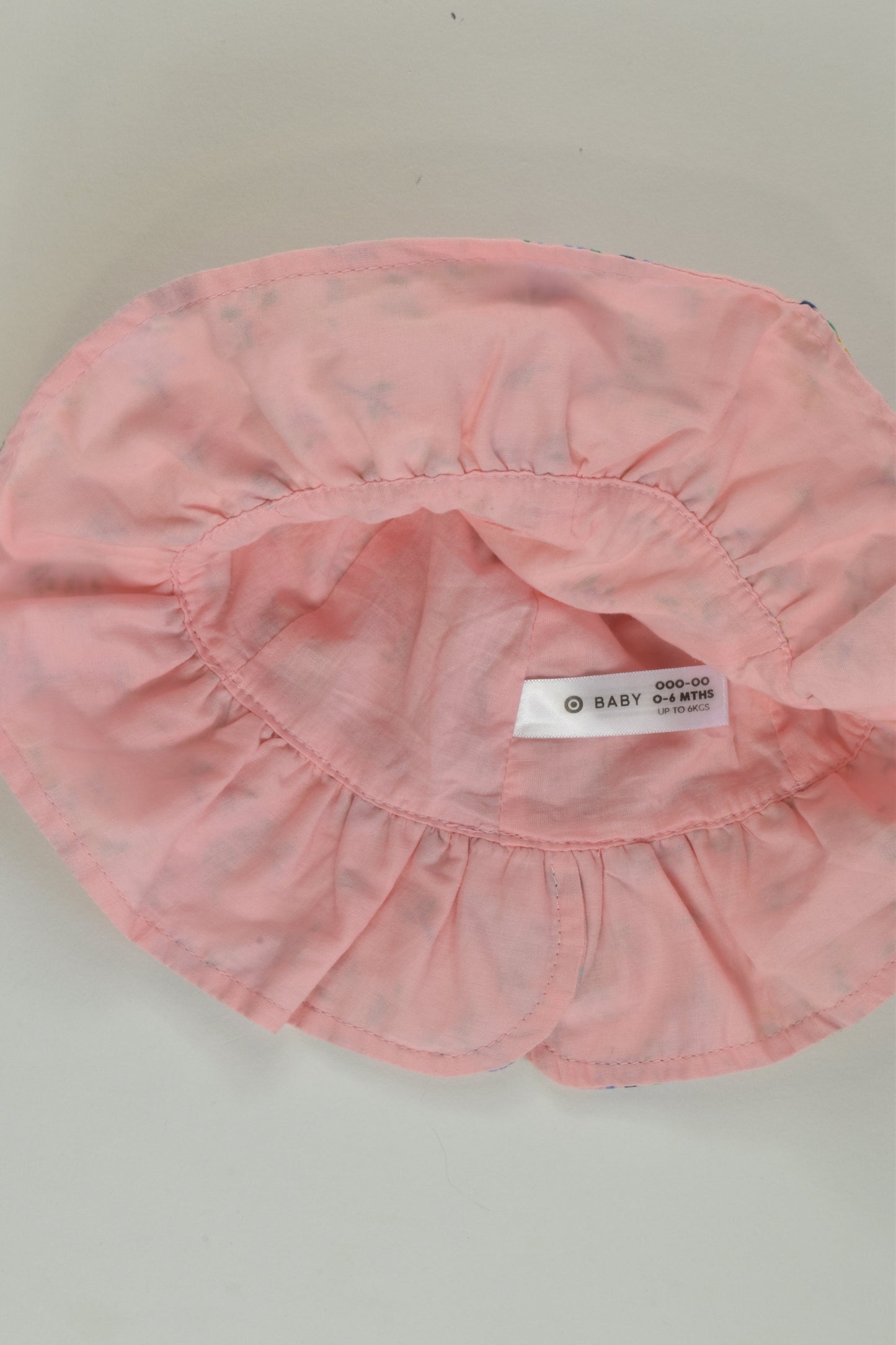 Target Size 0-6 months Floral Sun Hat