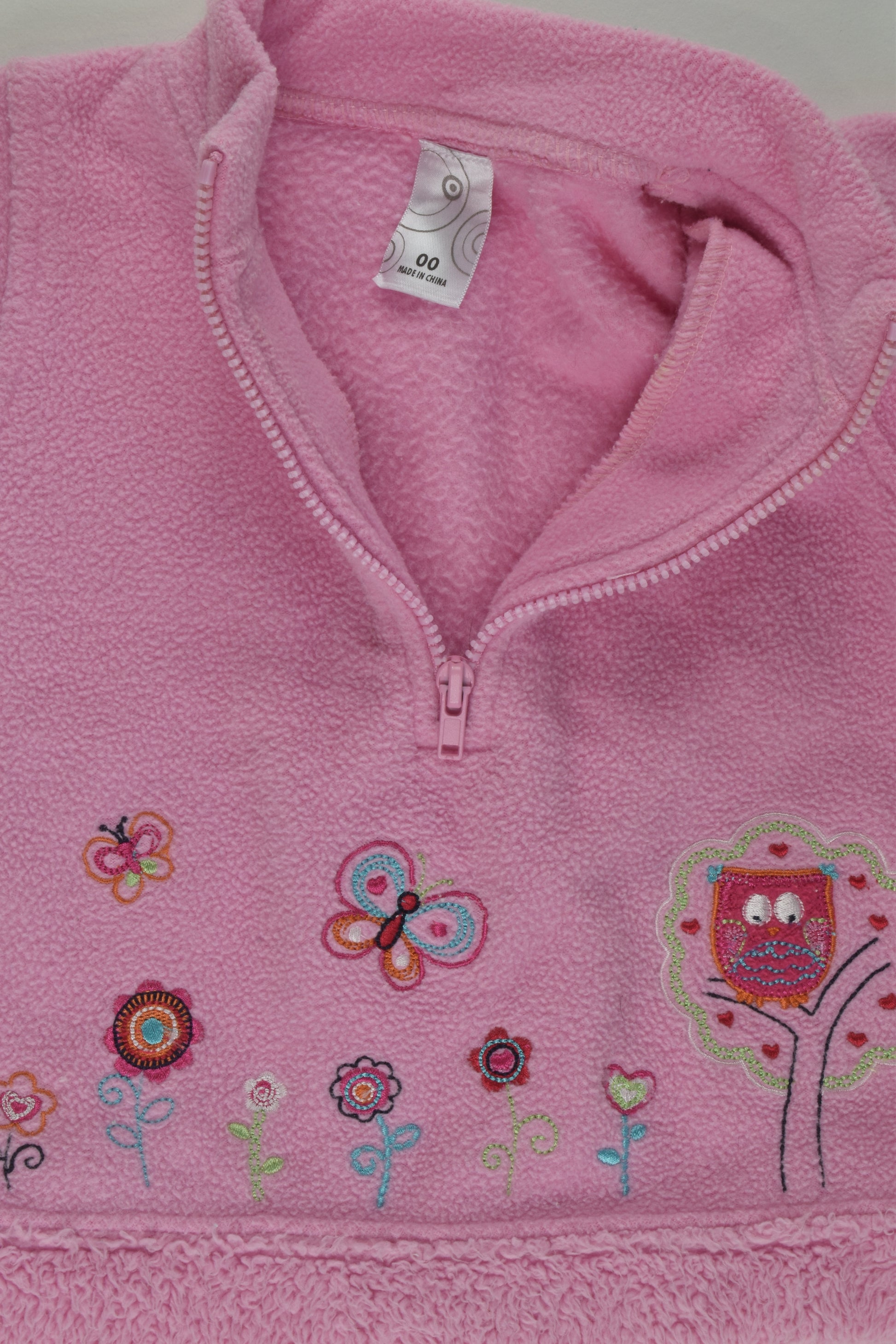 Target Size 00 Embroidery Fleece Jumper