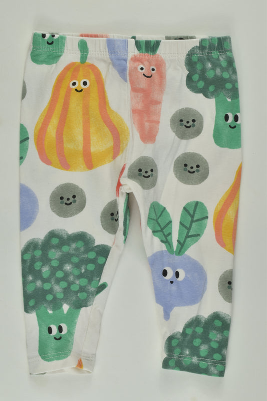 Target Size 00 Organic Vegetables Leggings