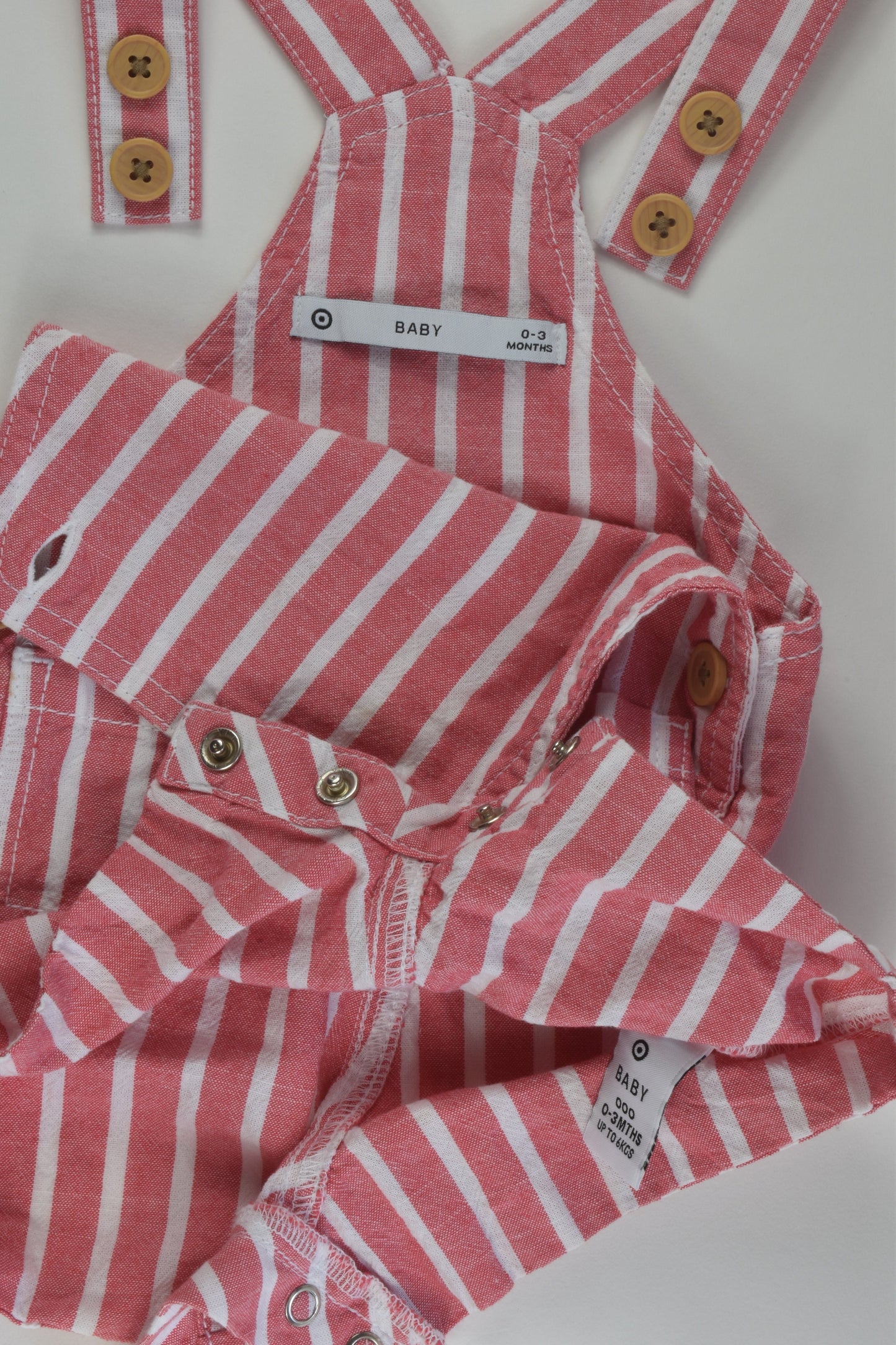 Target Size 000 Short Overalls