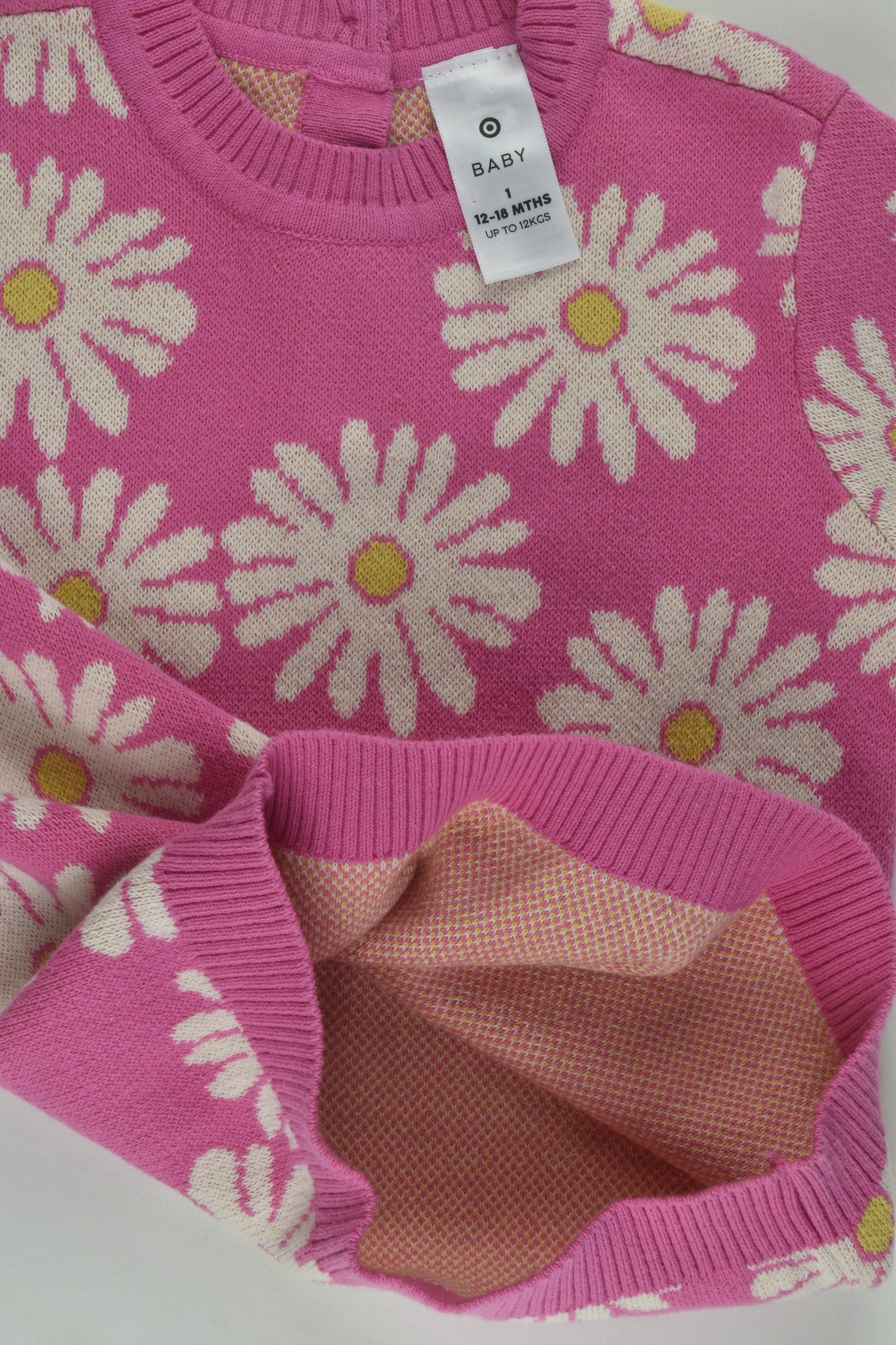 Target Size 1 Daisy Knit Jumper