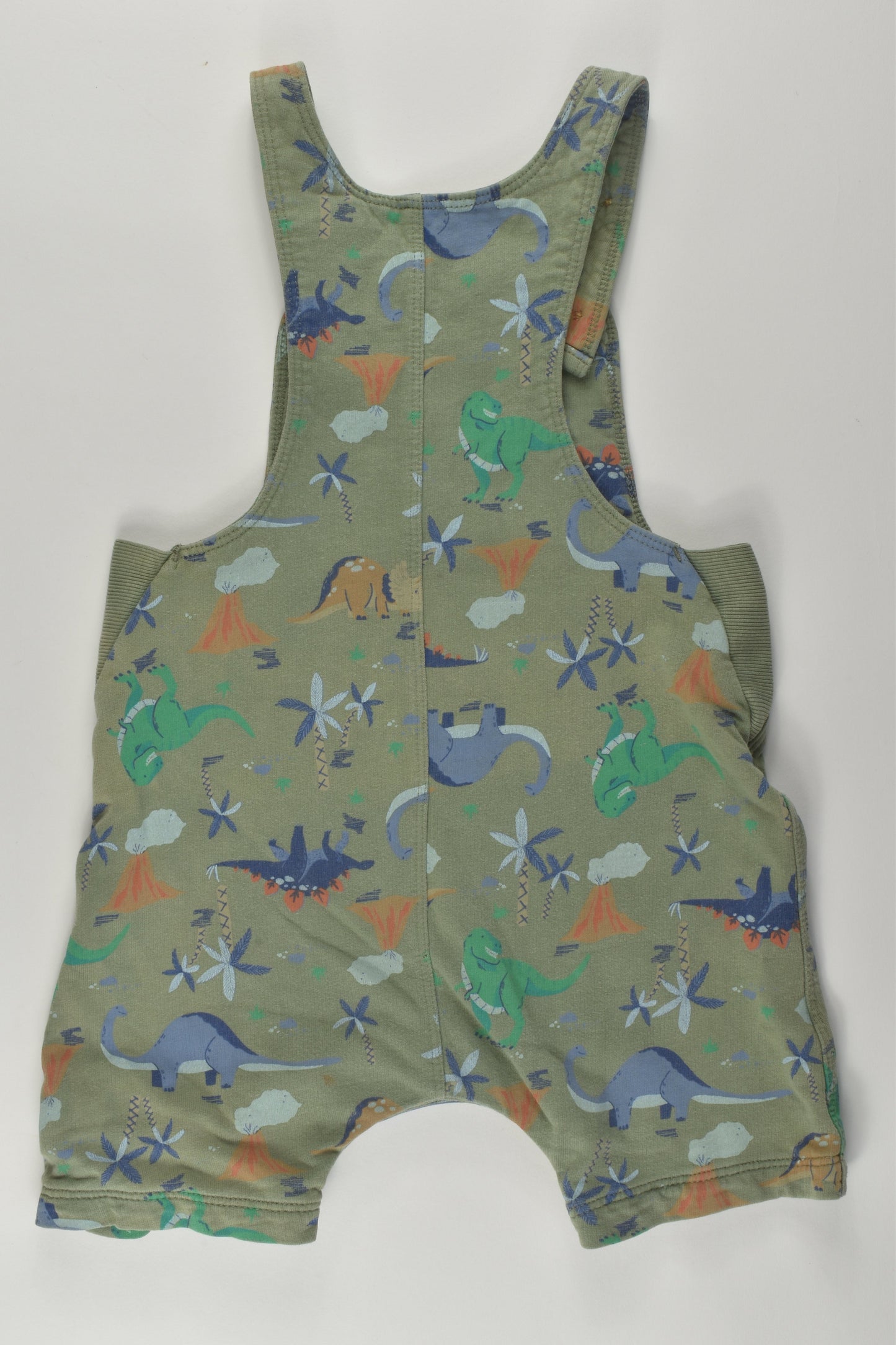 Target Size 1 Dinosaur Short Overalls