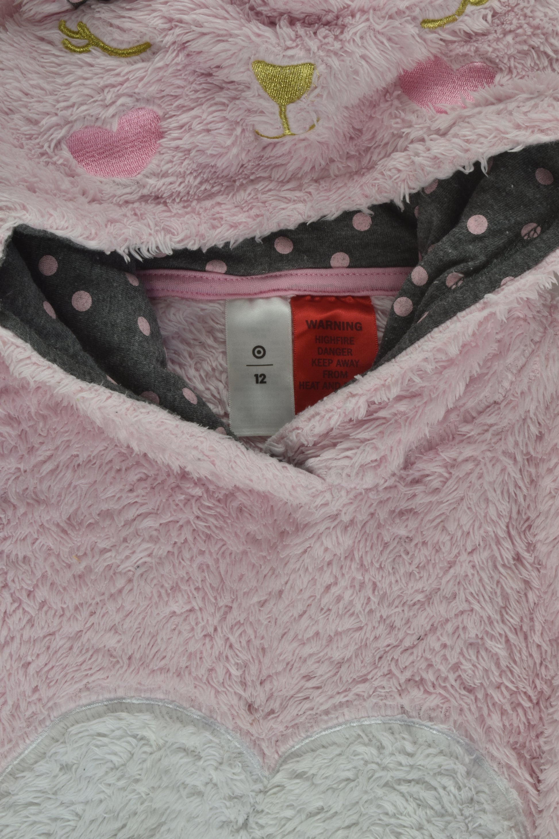 Target Size 12 Bunny Fluffy Jumper