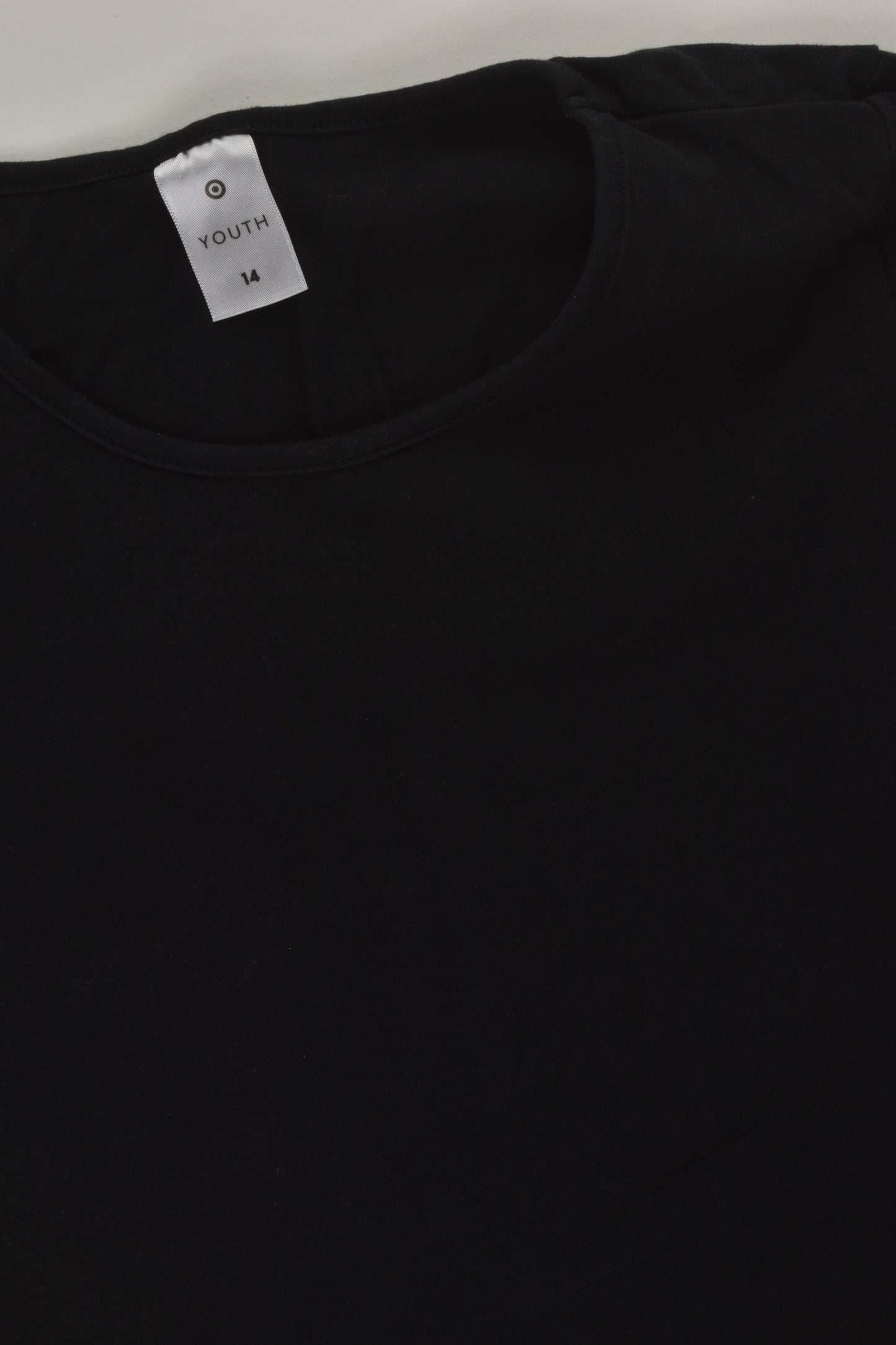 Target Size 14 Black Top