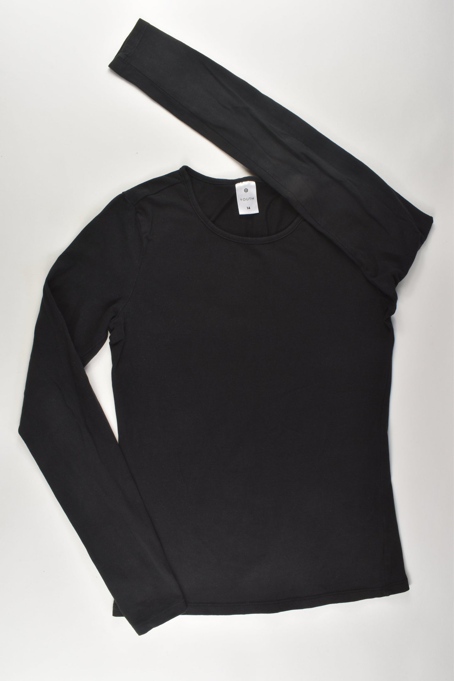Target Size 14 Black Top