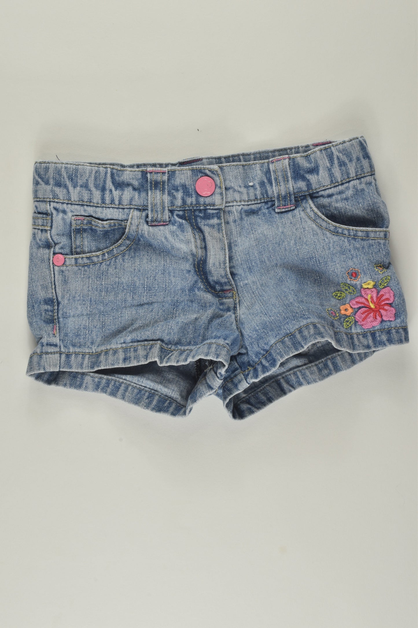 Target Size 2 Embroidery Denim Shorts