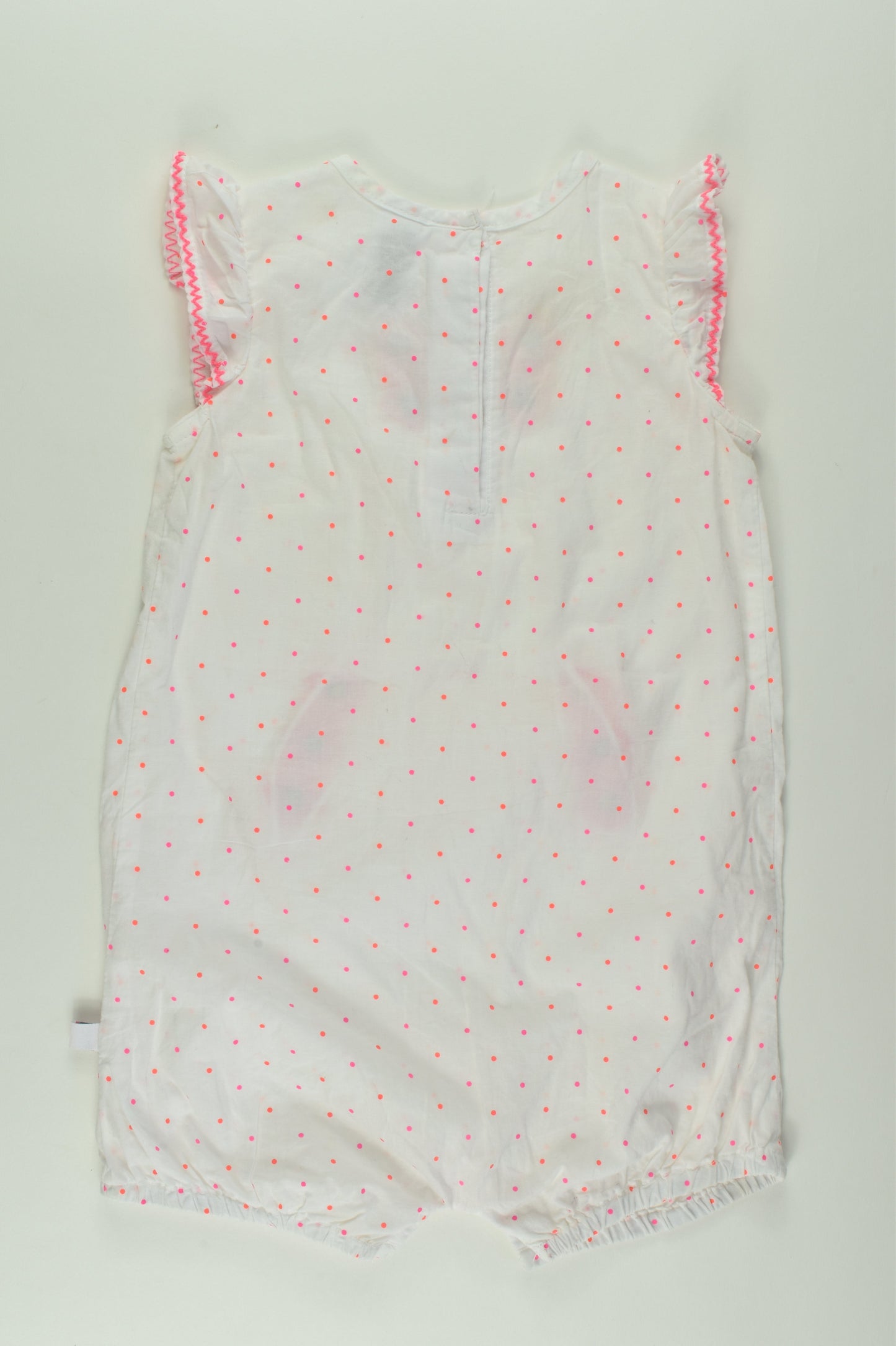 Target Size 2 Embroidery Short Romper