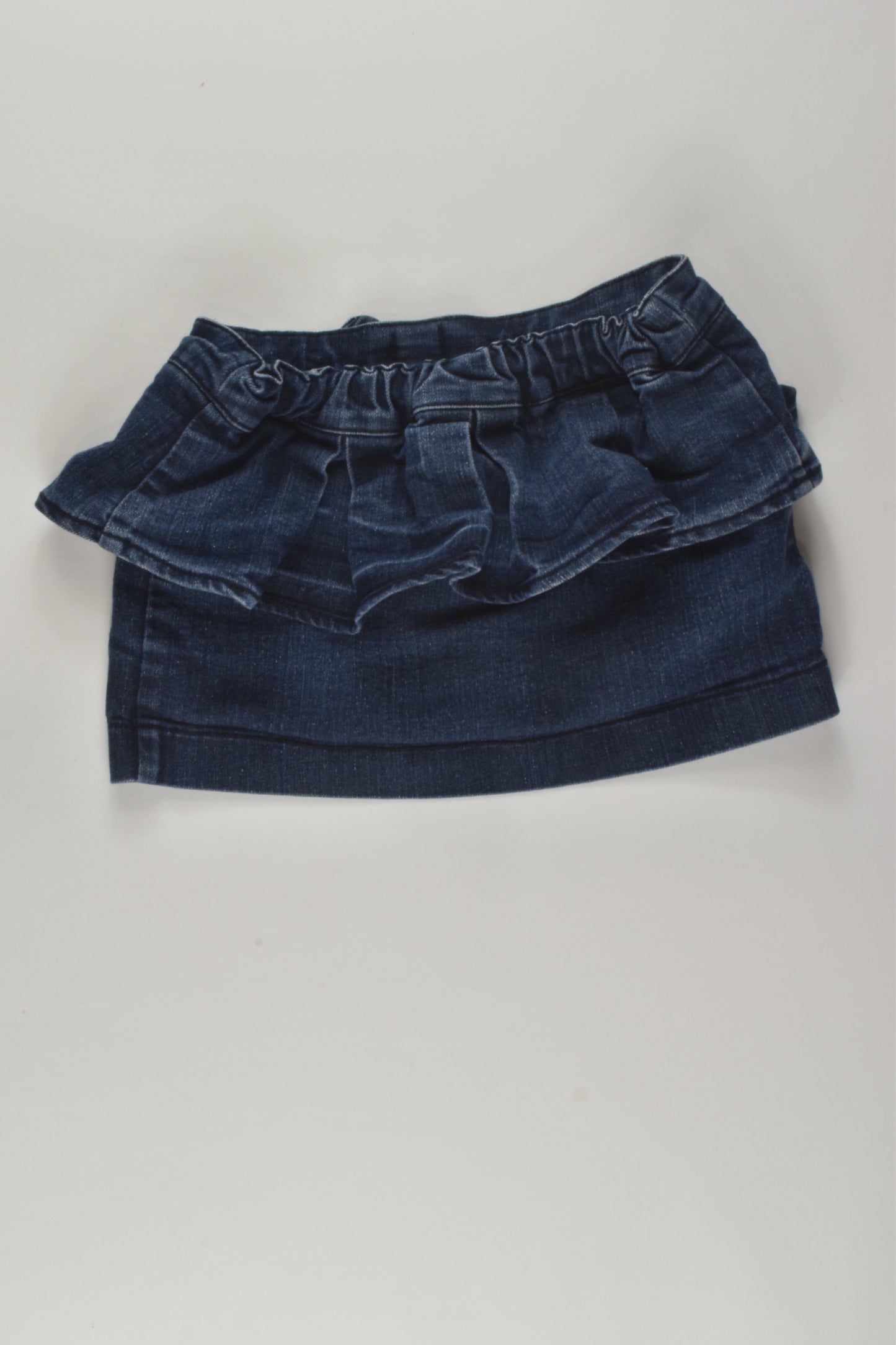 Target Size 2 Ruffle Denim Skirt