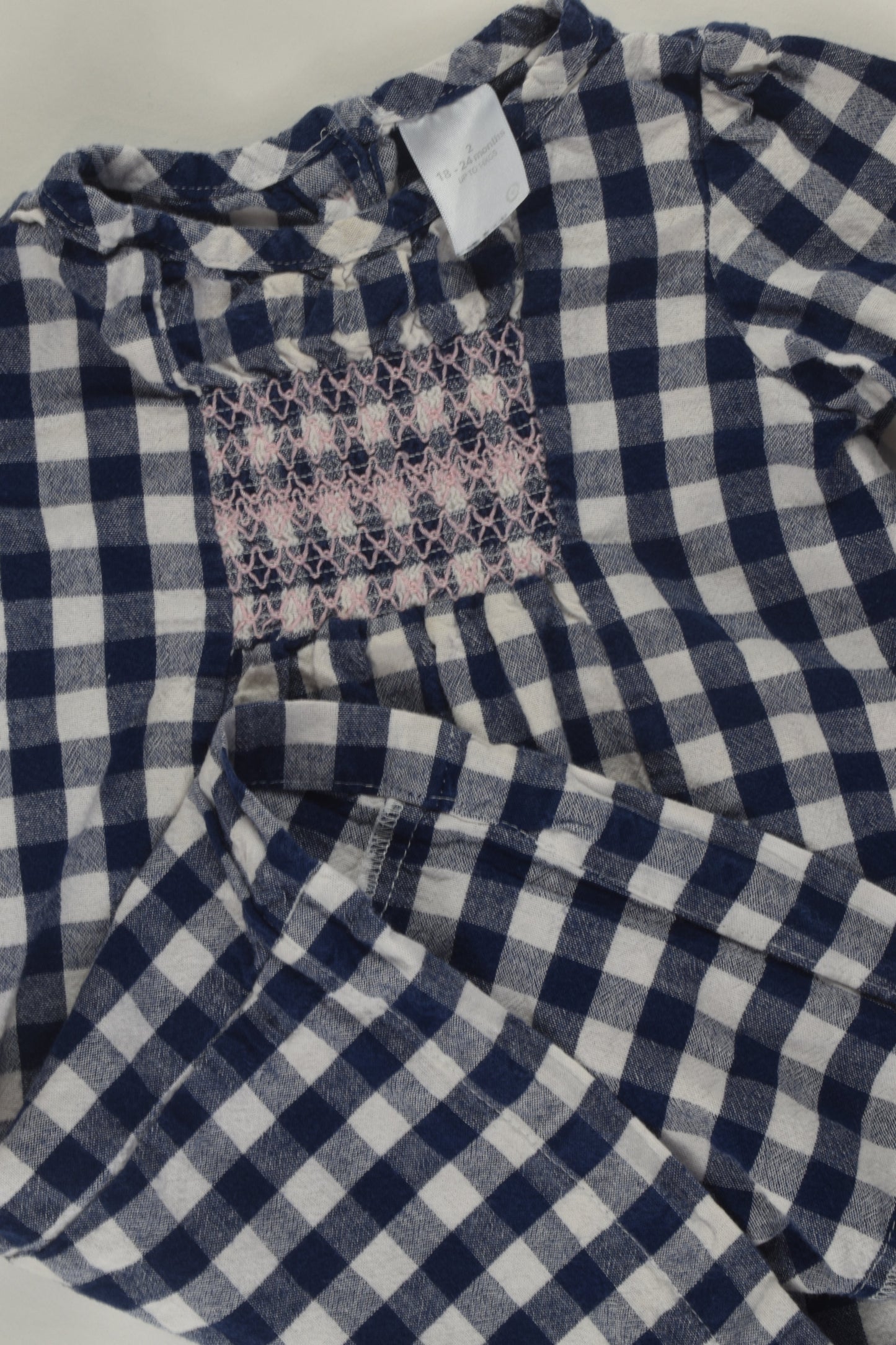Target Size 2 Smocked Checked Dress
