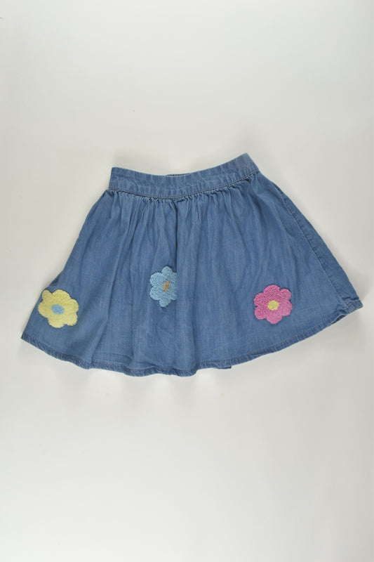 Target Size 5 Lightweight Denim Skirt