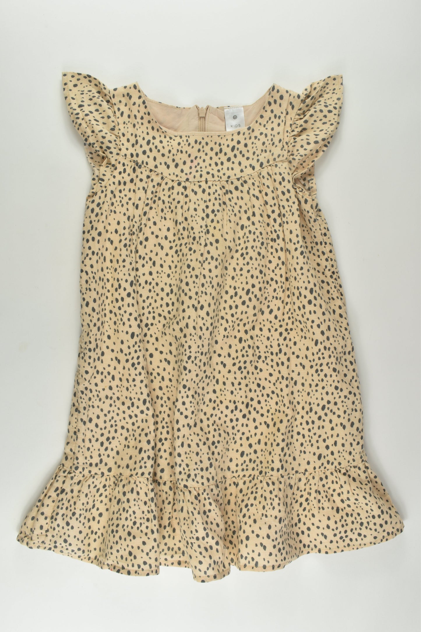 Target Size 5 Lined Linen Blend Dress