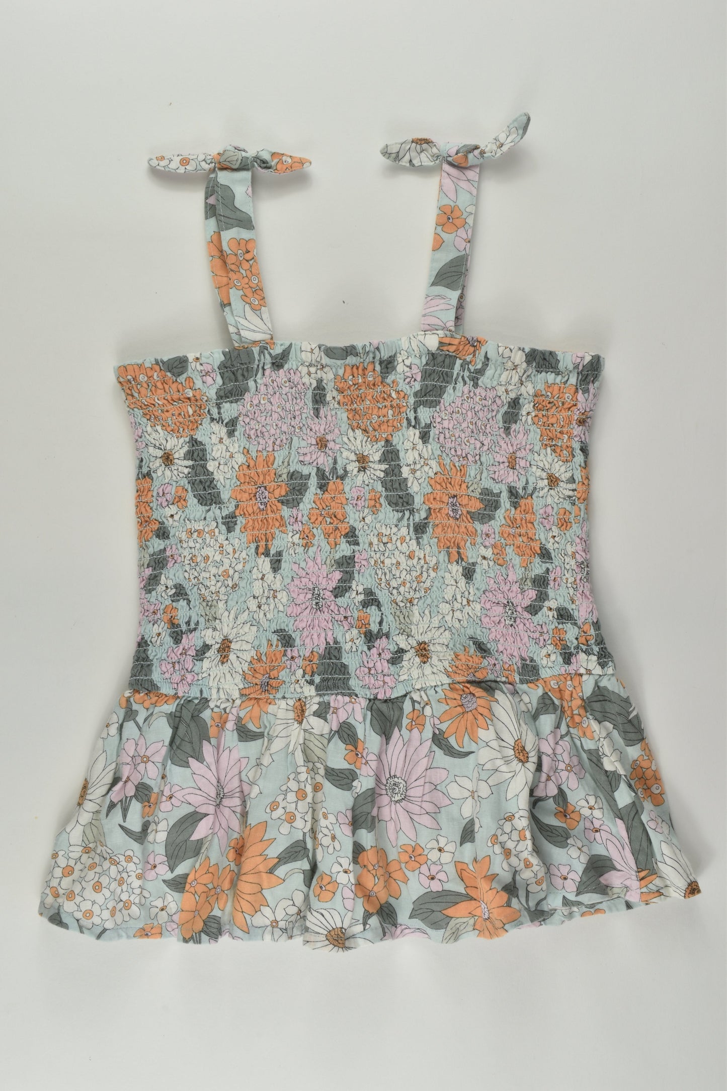 Target Size 6 Linen Blend Floral Blouse