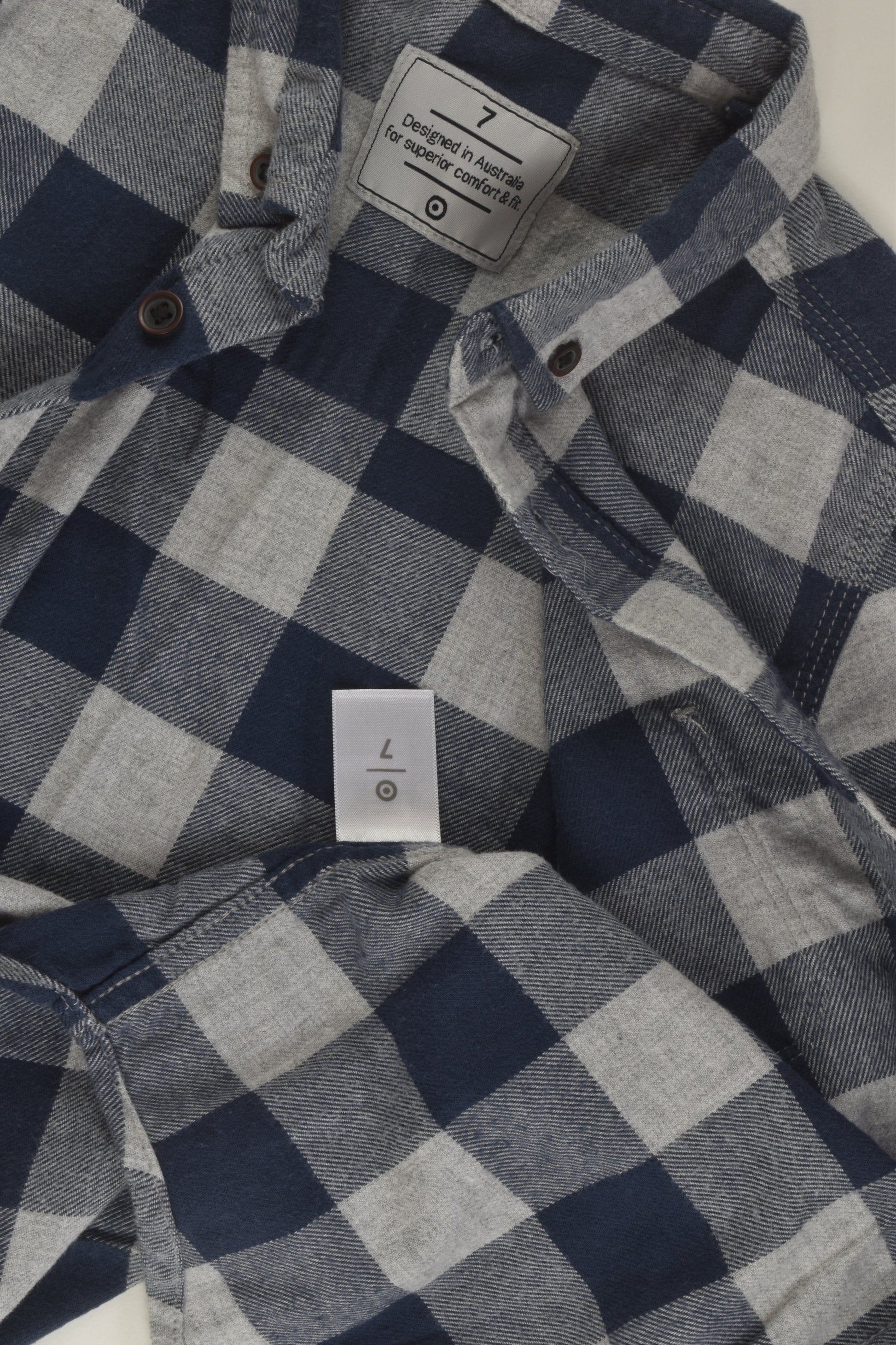 Target Size 7 Flannel Shirt