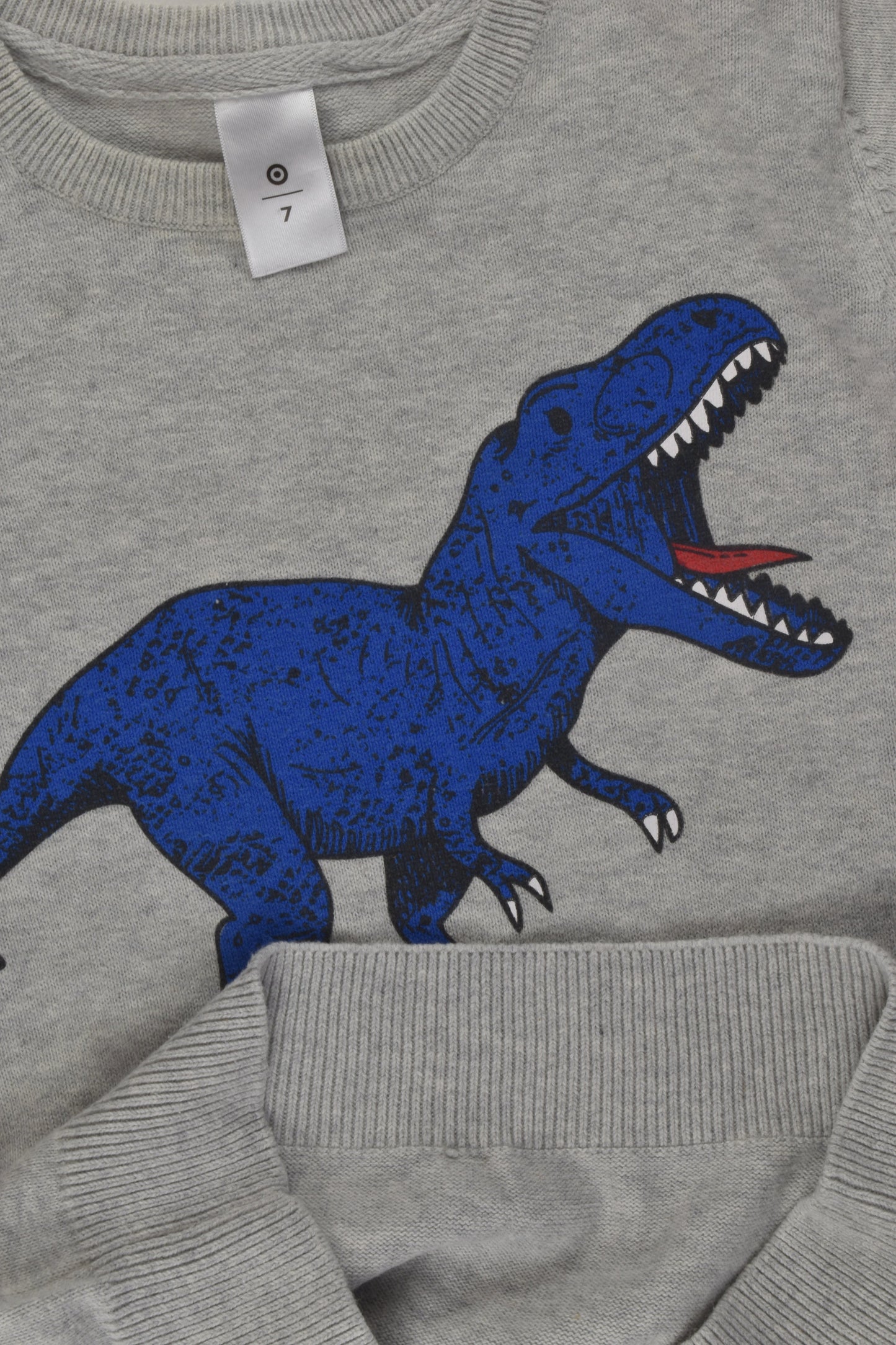 Target Size 7 T-Rex Knit Jumper