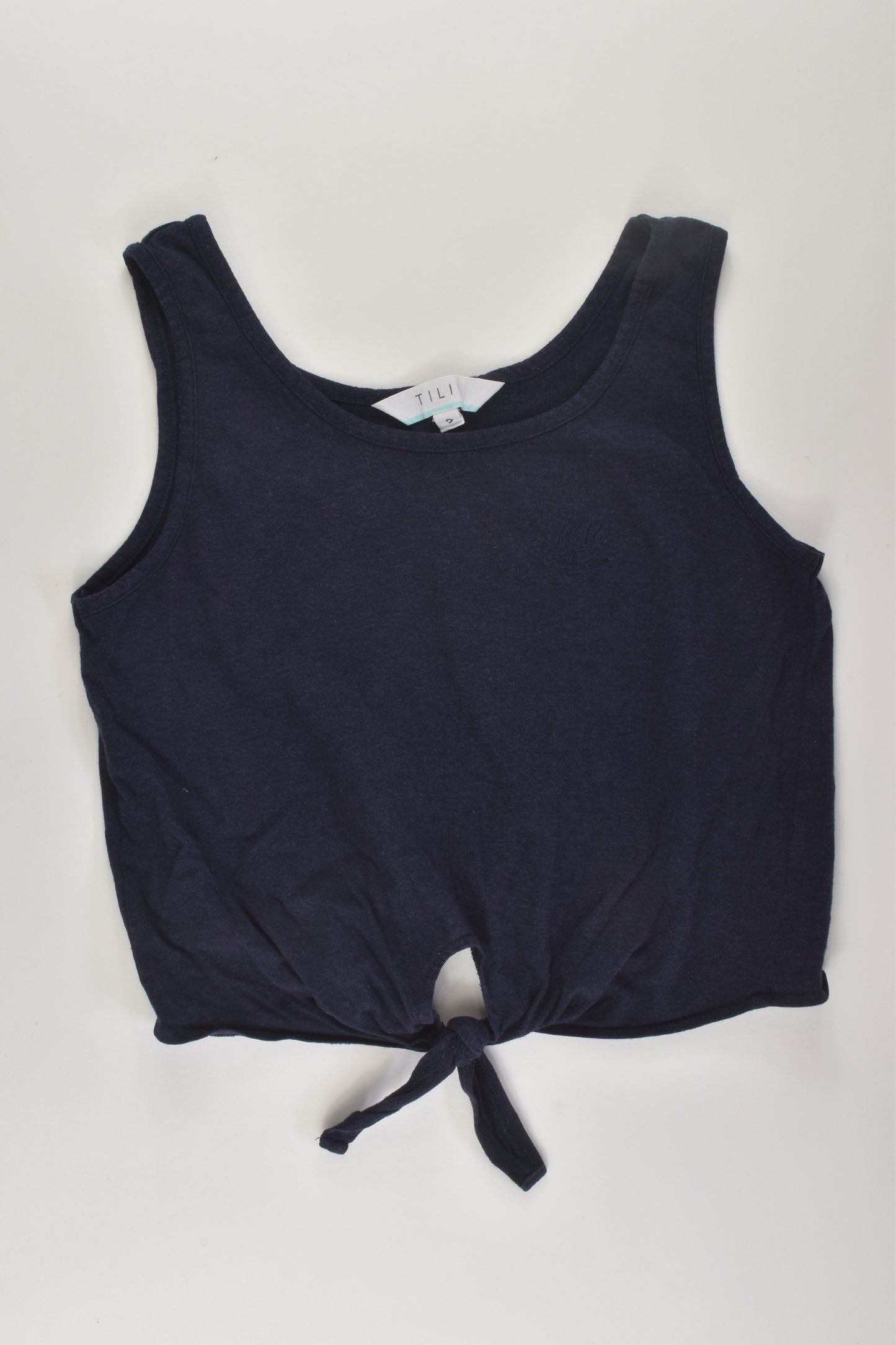 Tilii Size 9 Tie-Front Top