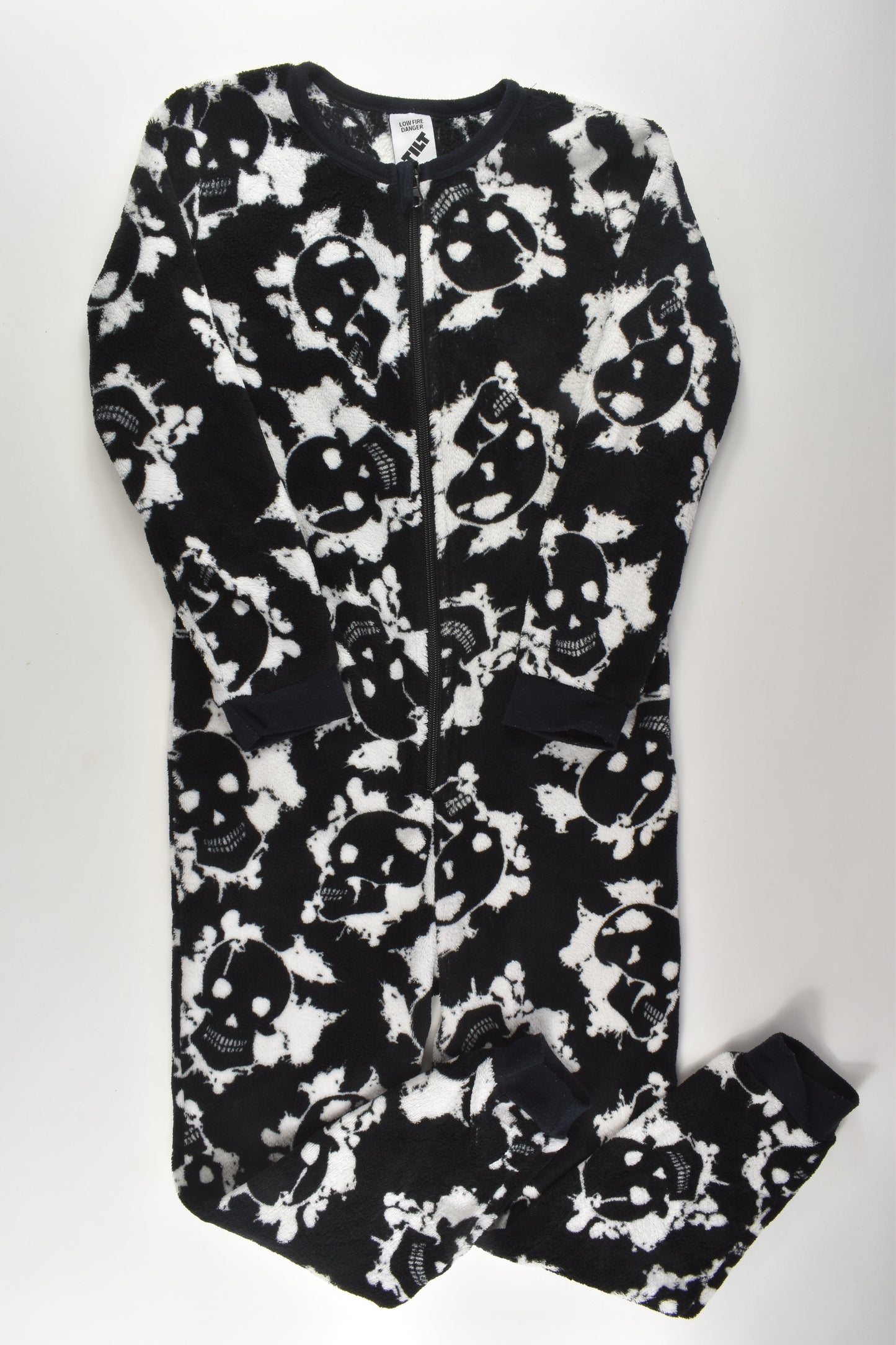 Tilt Size 8 Skull Fleece One Piece