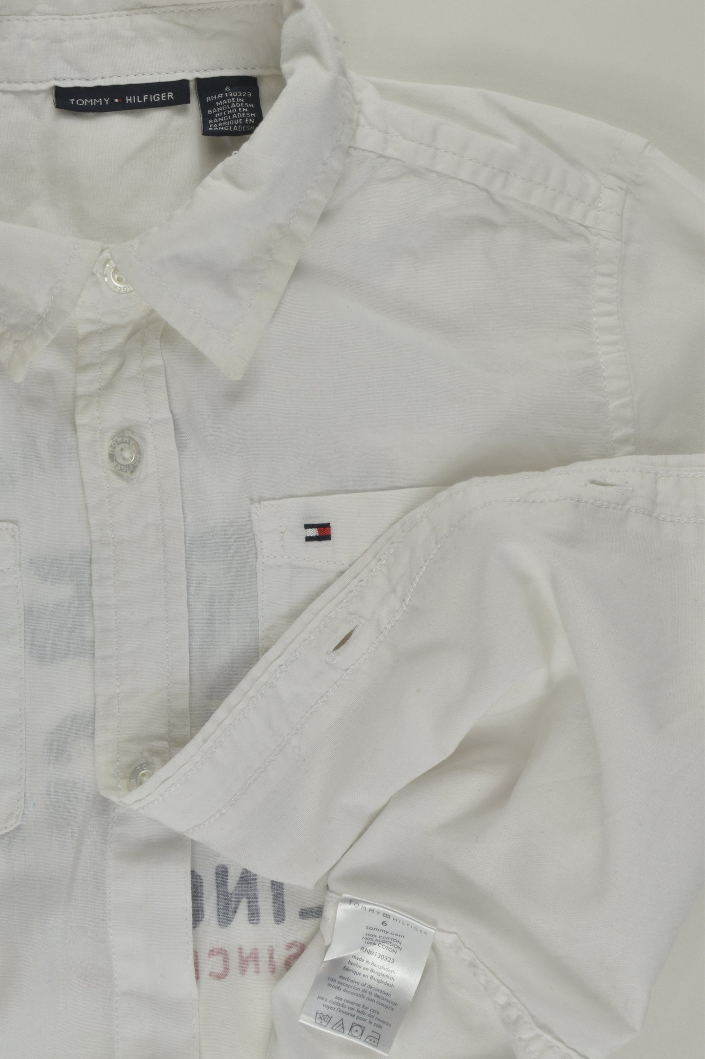 Tommy Hilfiger Size 6 Shirt