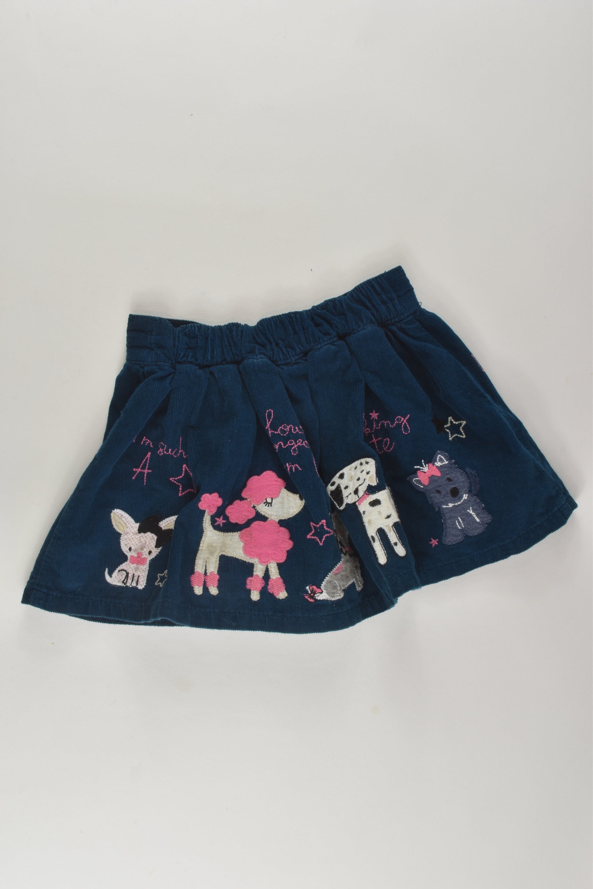 Tu Size 1 Lined Dog Cord Skirt