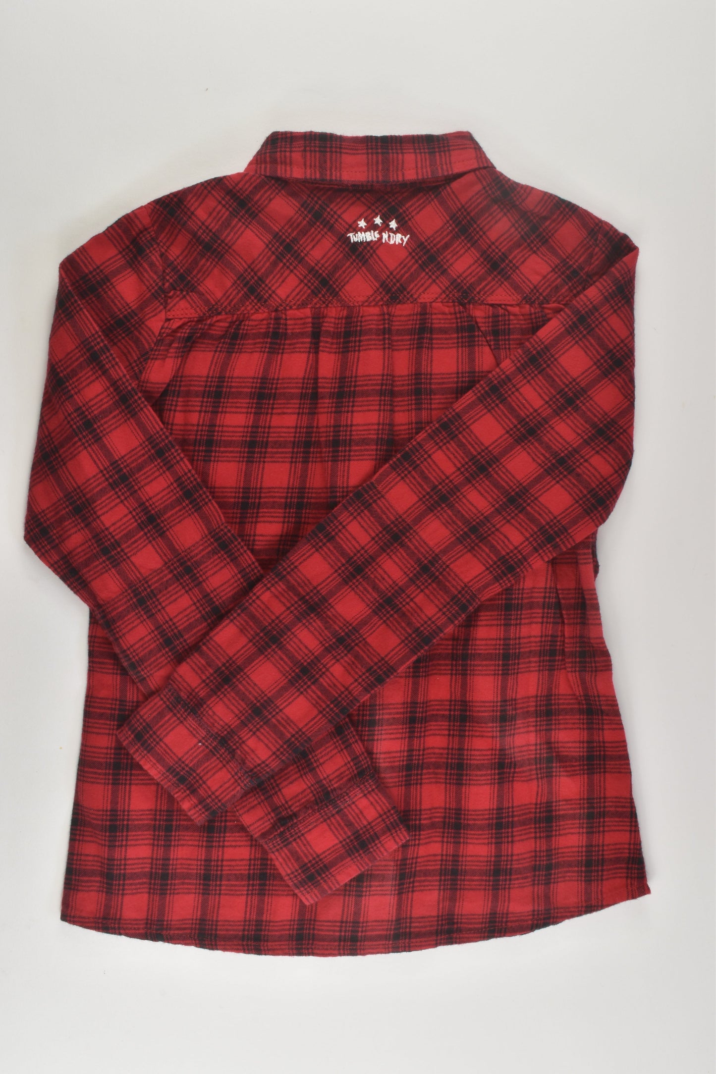 Tumble 'N Dry Size 7/8 Checked Shirt