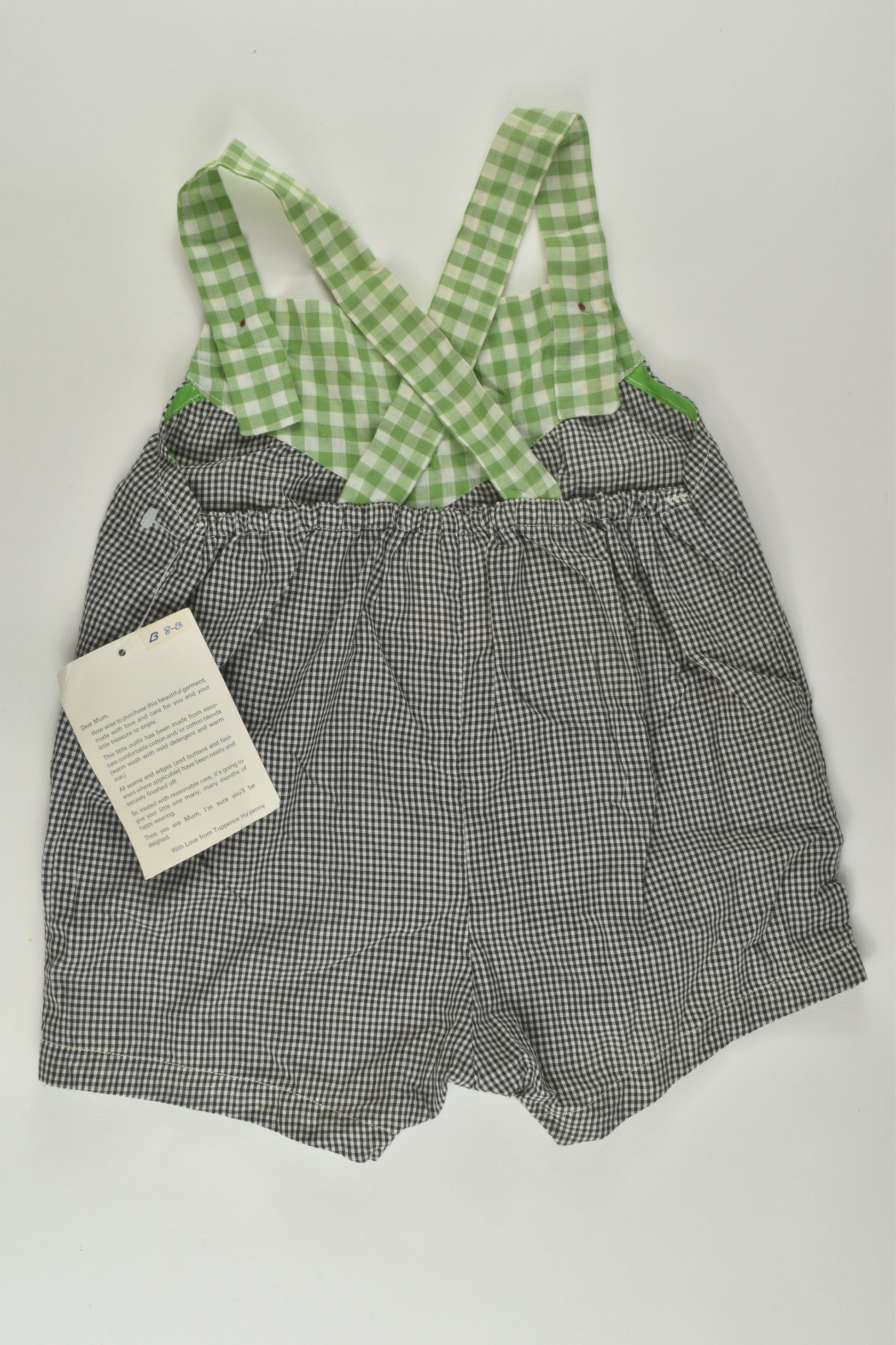 Tuppence Ha'penny Size 2 Handmade Overalls
